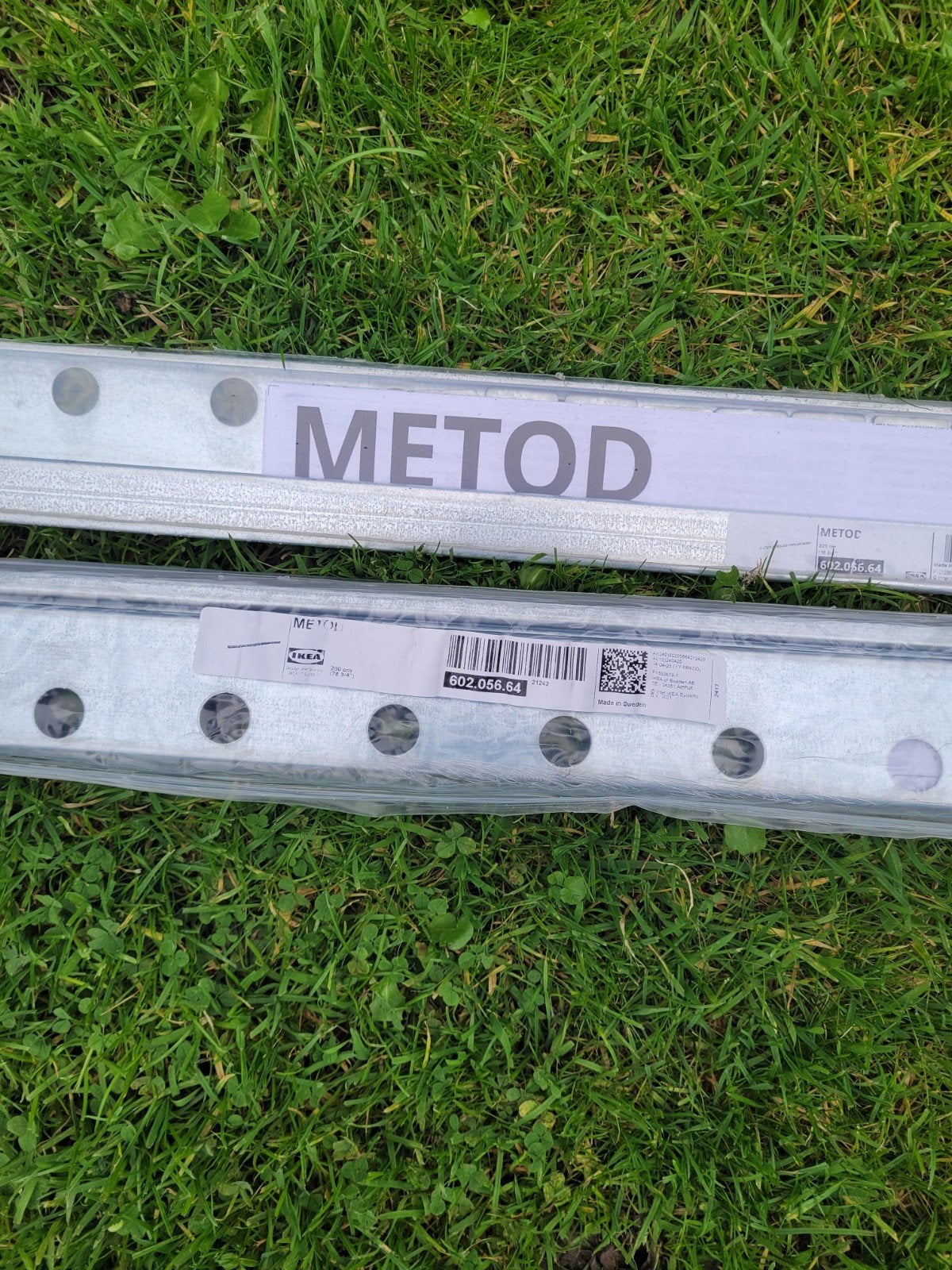 Ikea metod ophang rail, Ophalen, Minder dan 50 watt