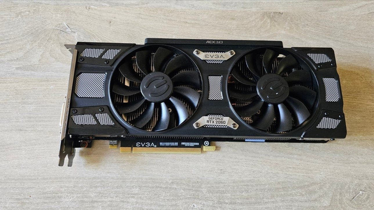EVGA GeForce RTX 2060 SC Gaming - Zo goed als nieuw, PCI-Express 3, GDDR6, HDMI, Ophalen of Verzenden
