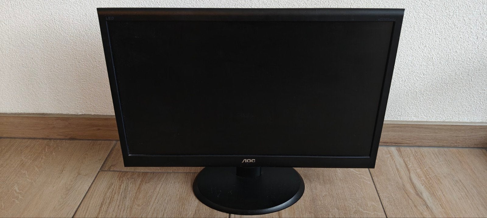 AOC 22 ich FullHD (1920x1080) monitor, Ophalen, Gebruikt, 3 tot 5 ms, Ingebouwde speakers