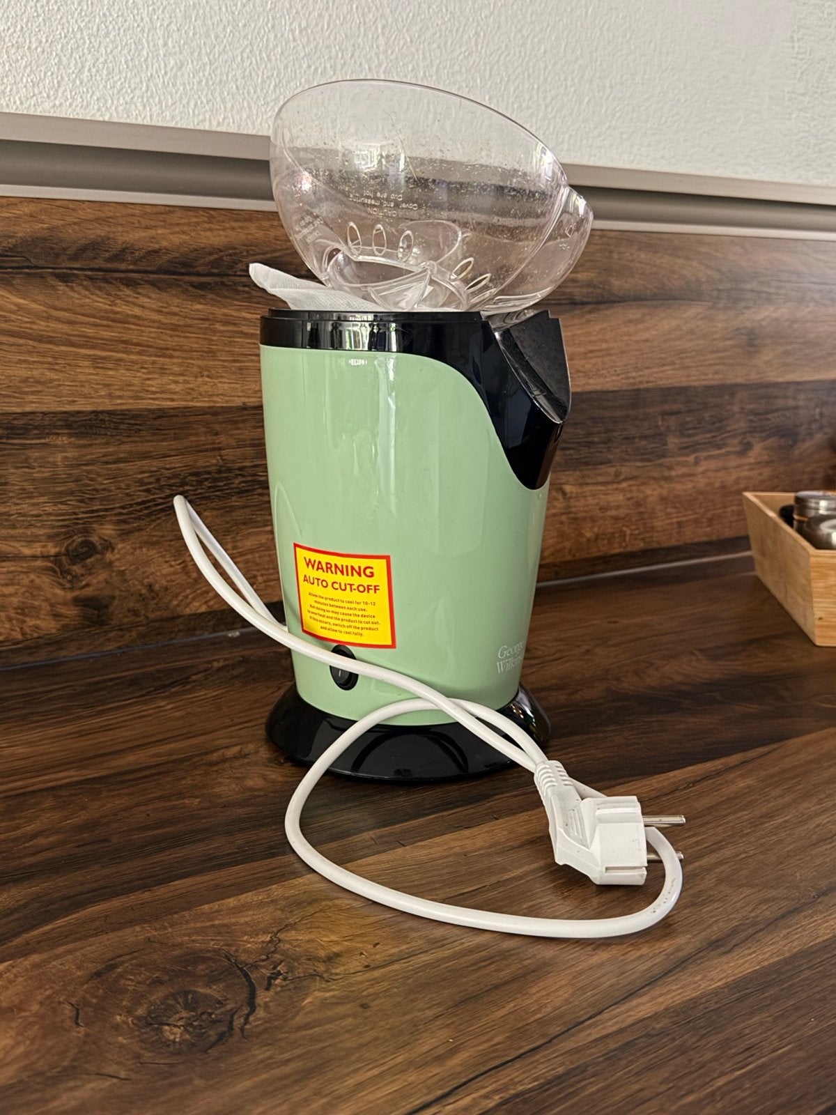 Popcornmachine - Zo goed als nieuw, Witgoed en Apparatuur, Ophalen of Verzenden, Zo goed als nieuw