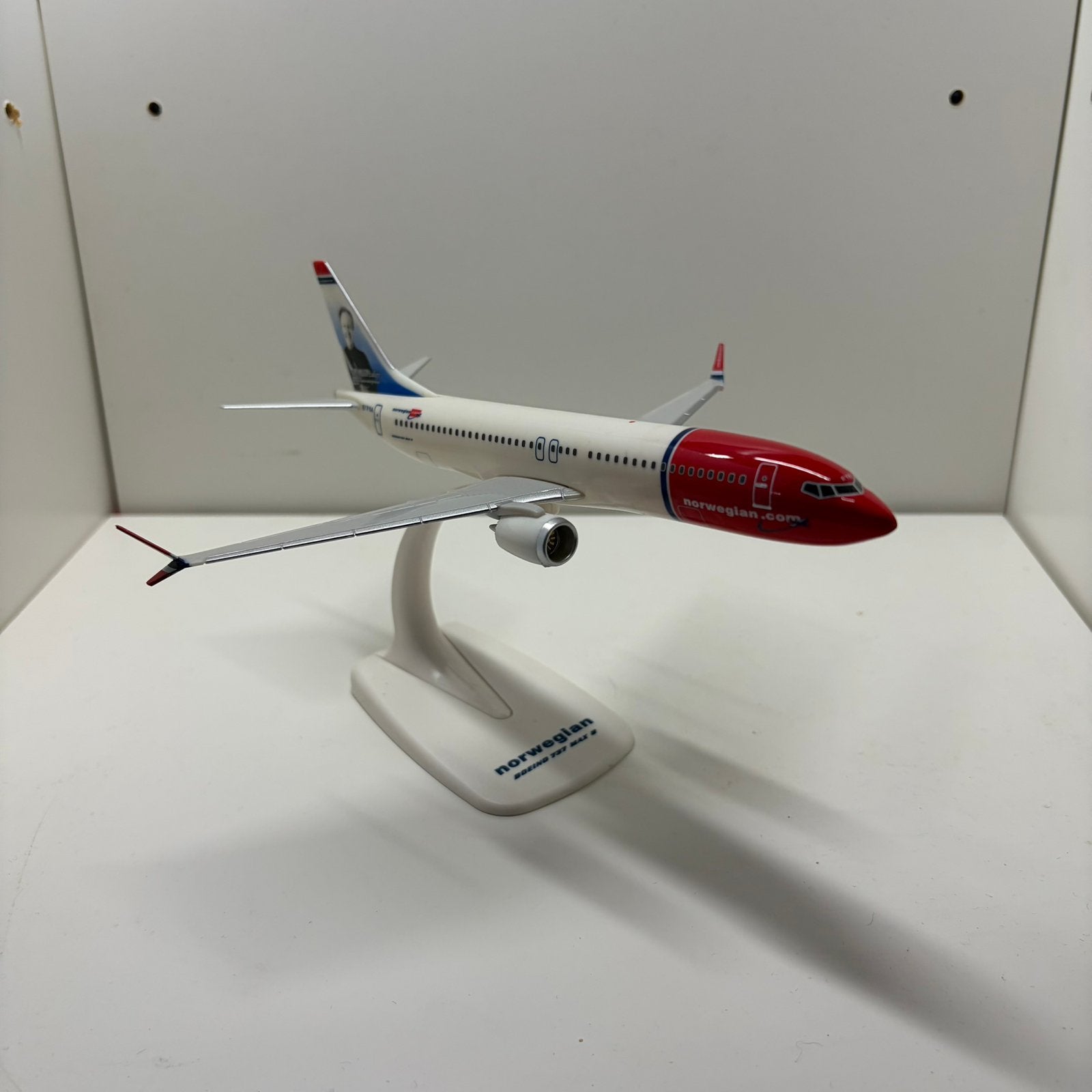 Norwegian Air Boeing 737 Max 8 1:200, Ophalen of Verzenden, Nieuw, Schaalmodel