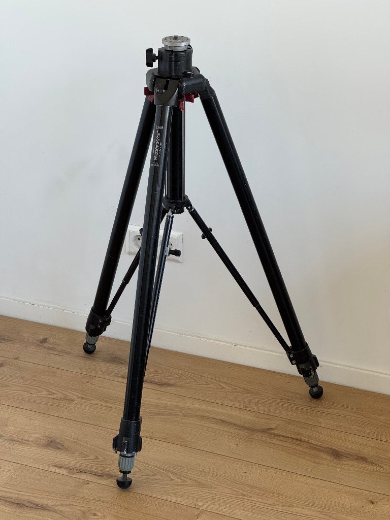 Manfrotto 058B Triaut camera statief, Ophalen, Gebruikt, Driepoot, 175 cm of meer