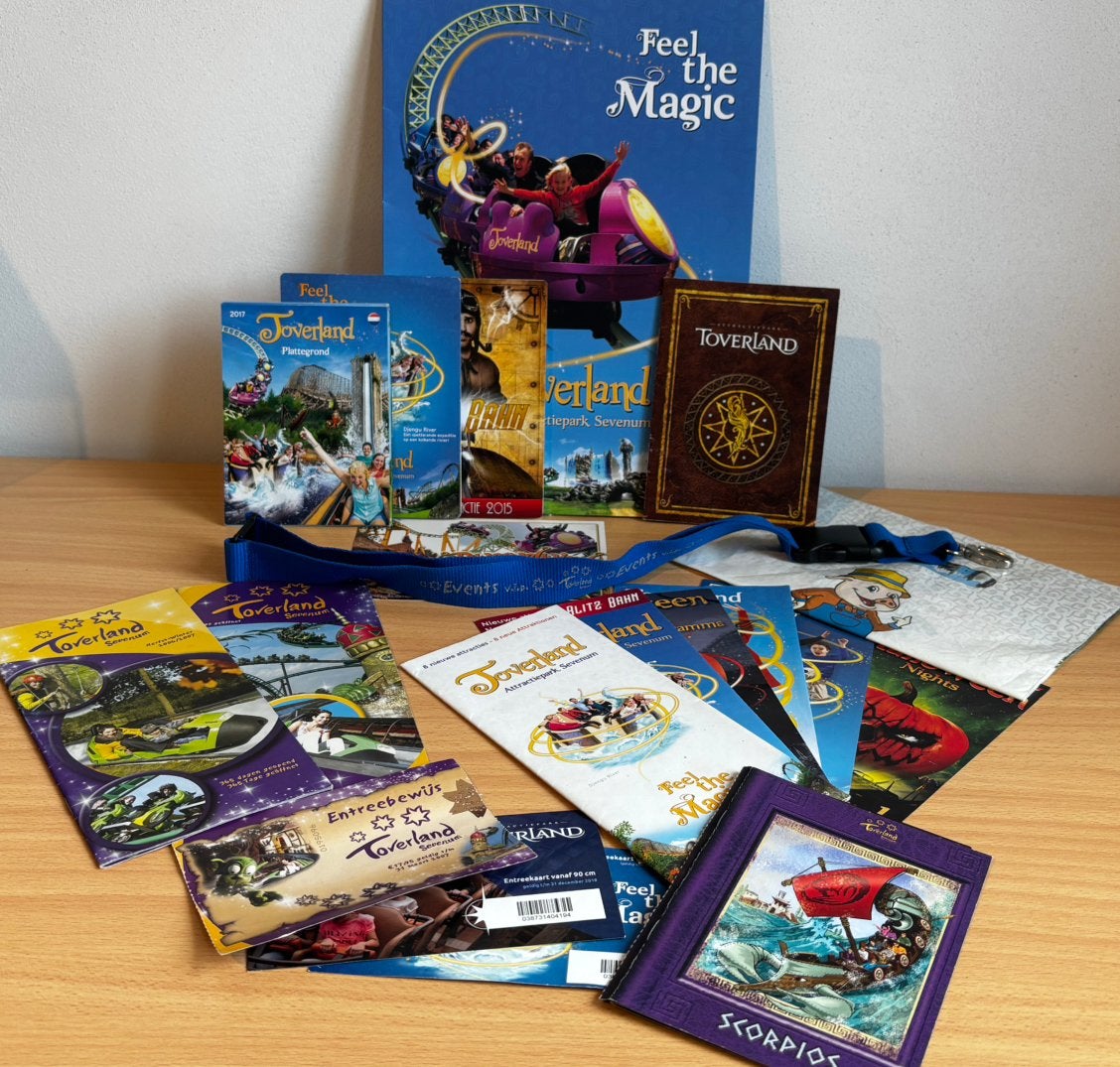 Toverland Pakketje met leuke (oude) spullen!, Verzamelen, Ophalen of Verzenden, Gebruikt, Overige typen