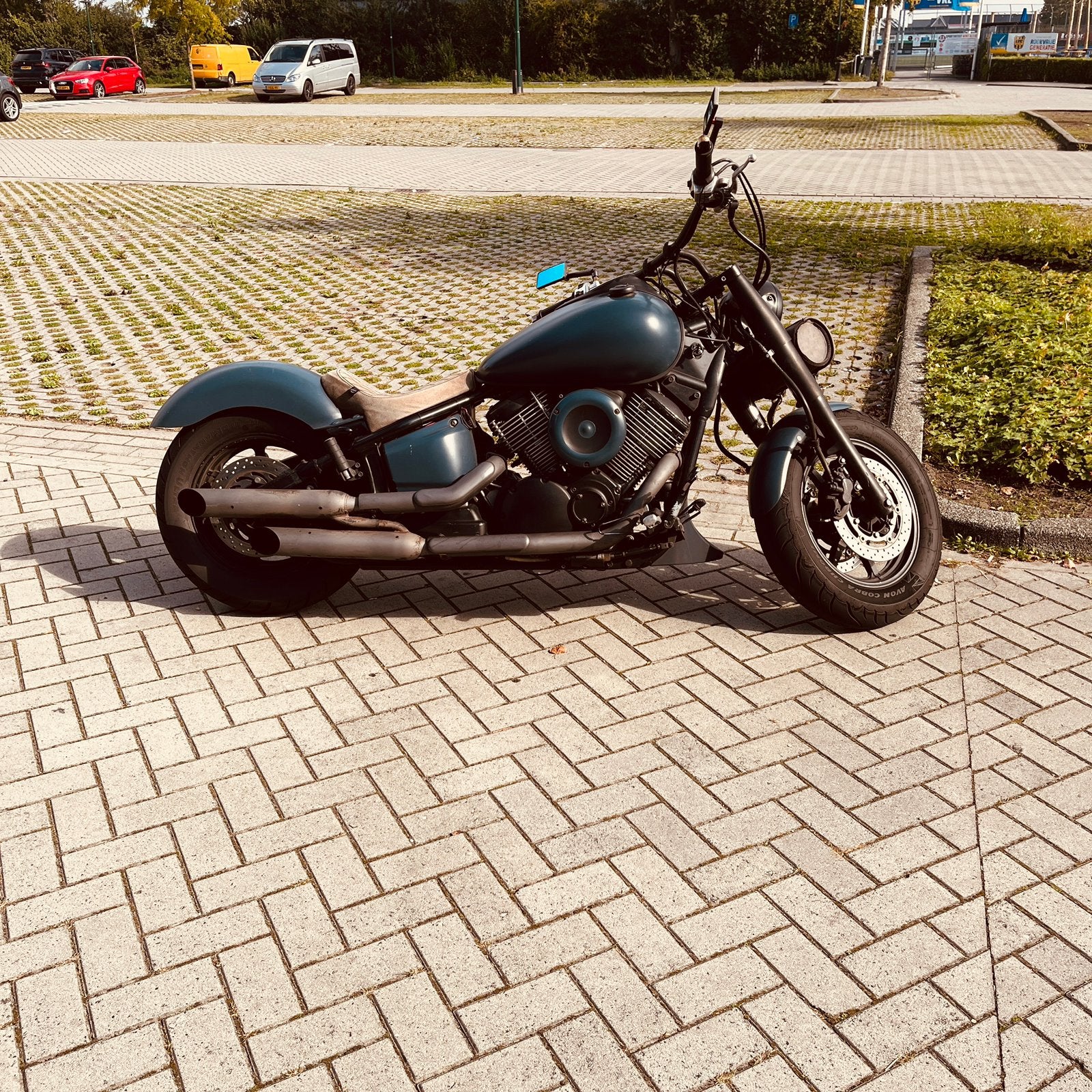 Dragstar XVS 1100, Motoren, 2 cilinders, Gebruikt, Particulier, Meer dan 35 kW