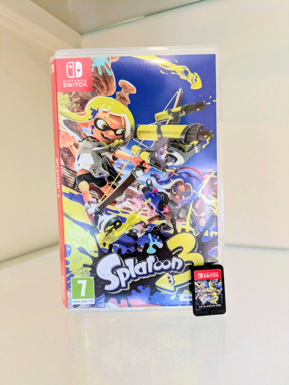 Splatoon 3 Switch spel zgan, Spelcomputers en Games, Ophalen of Verzenden, Zo goed als nieuw, Met games
