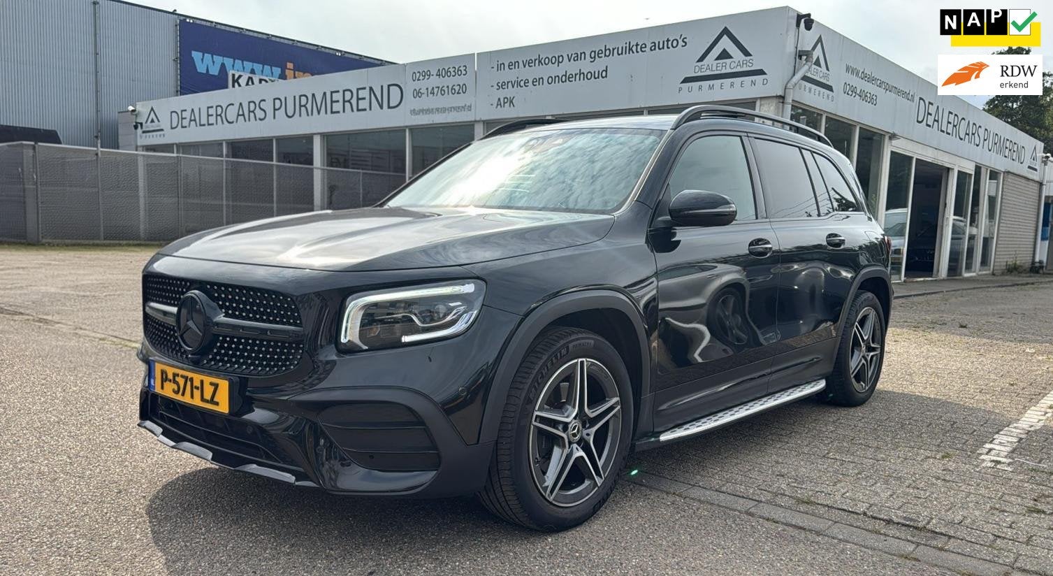 Mercedes-Benz Amg GLB 7p, Auto's, Mercedes-Benz, 4 cilinders, 150 pk, 7 stoelen, Zwart