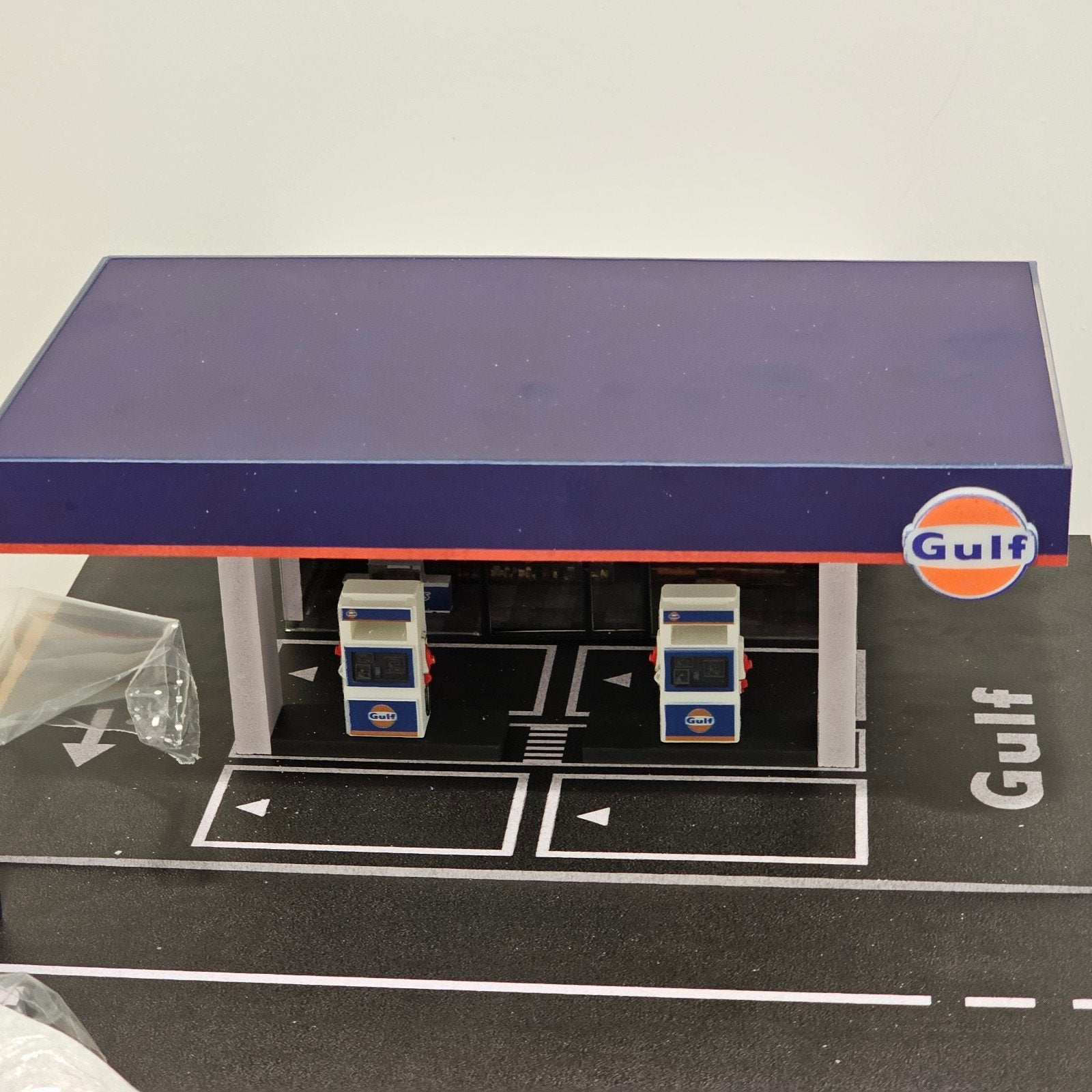 MetLight Gulf Store Benzinepomp Model, Overige merken, 1:50 of kleiner, Onbekend, Nieuw