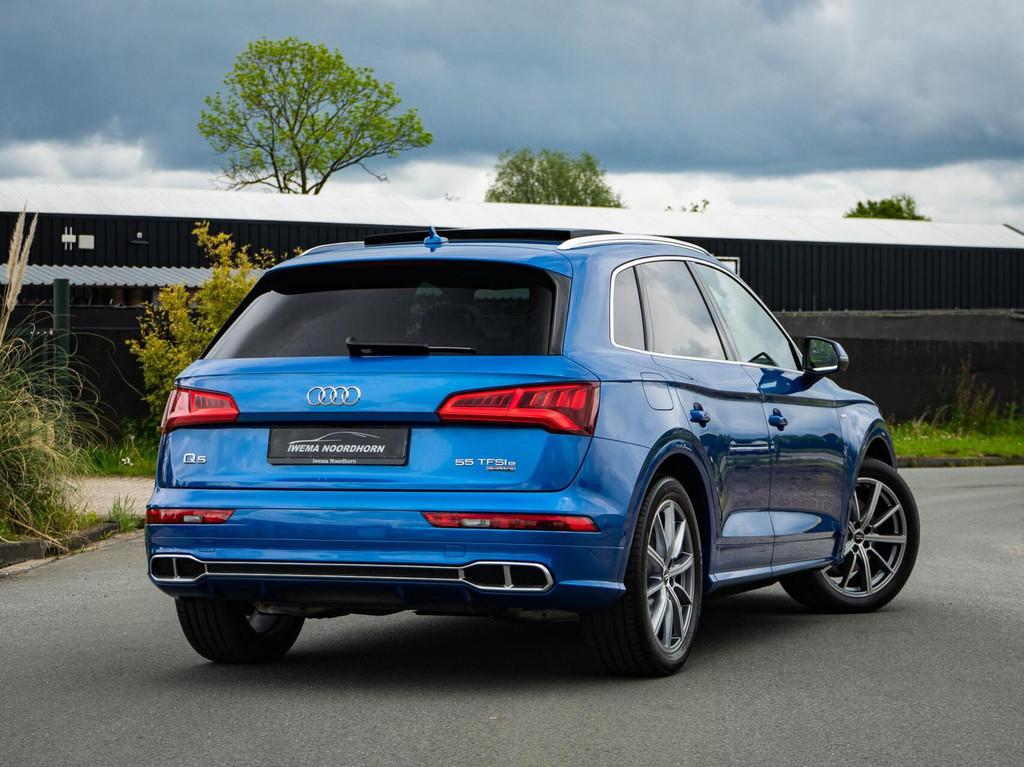 Audi Q5 55 TFSI e quattro Competition |Panoramadak|Luchtveri, Automaat, 2005 kg, Gebruikt, Zwart
