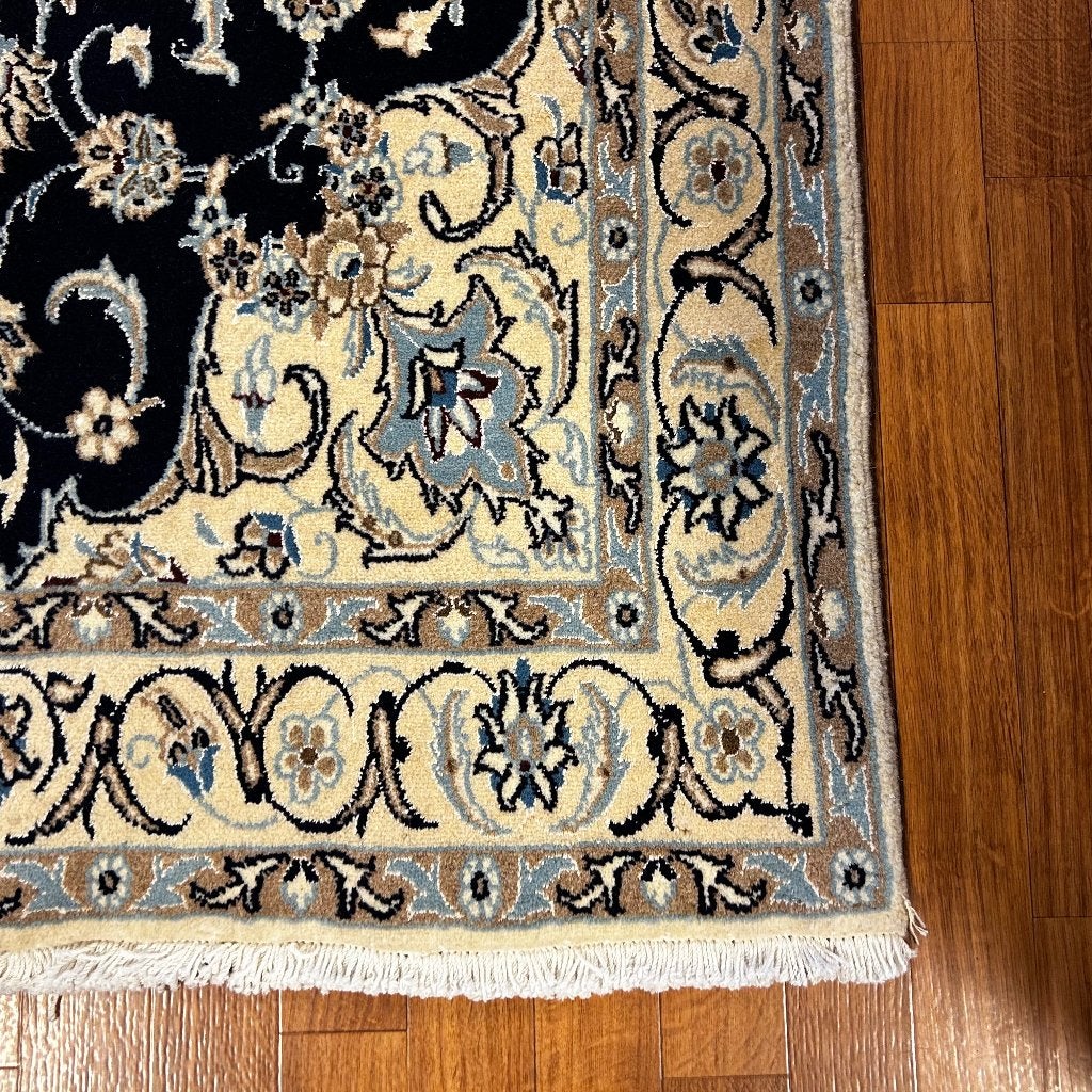 perzisch tapijt nain – 218 x 117 cm – Gratis bezorgd, TTM Wonen, Meubels – (Perzische) Tapijten en Woonaccessoires, 100 tot 150 cm