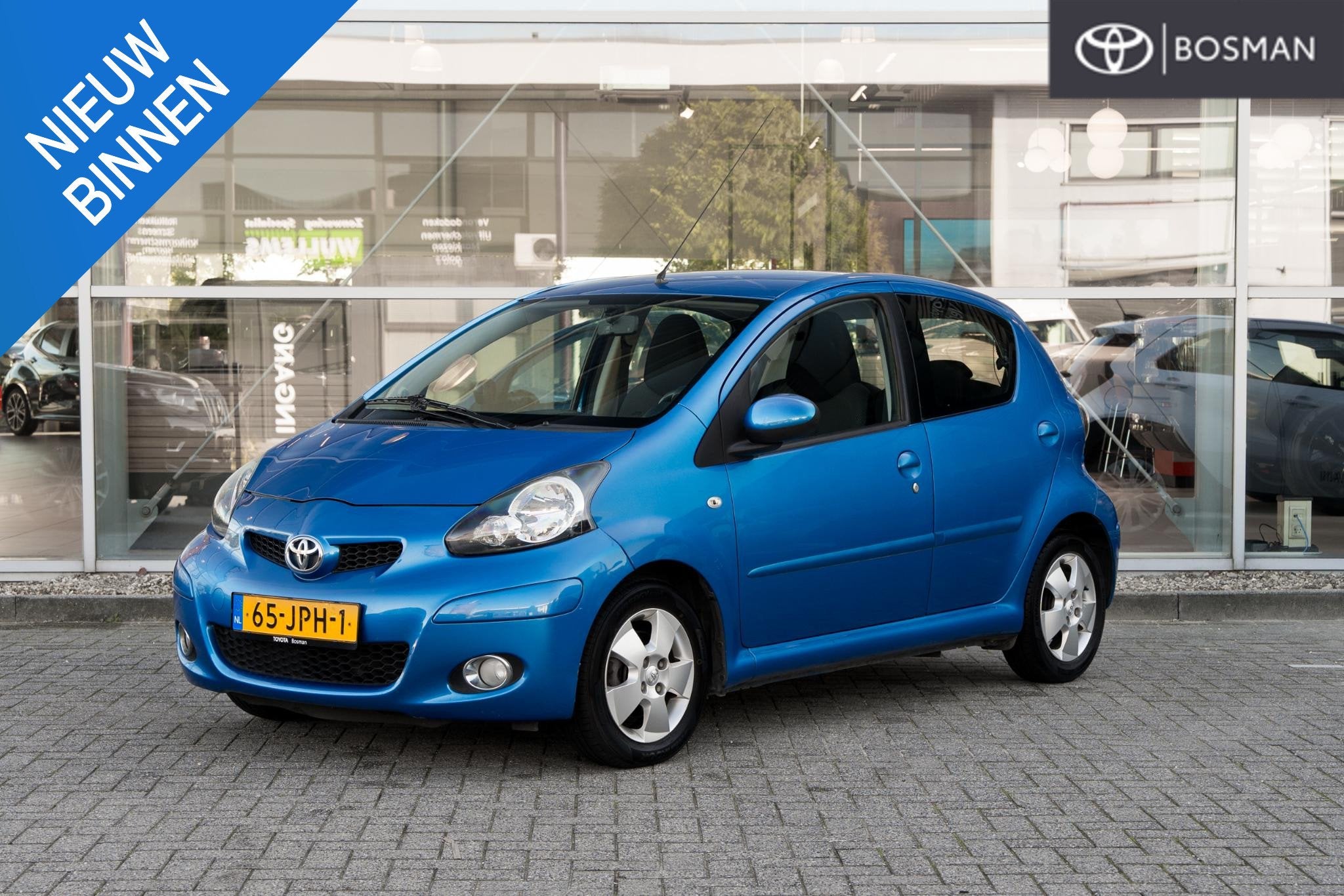 Toyota Aygo 1.0-12V, Auto's, Voorwielaandrijving, Stof, Gebruikt, 68 pk