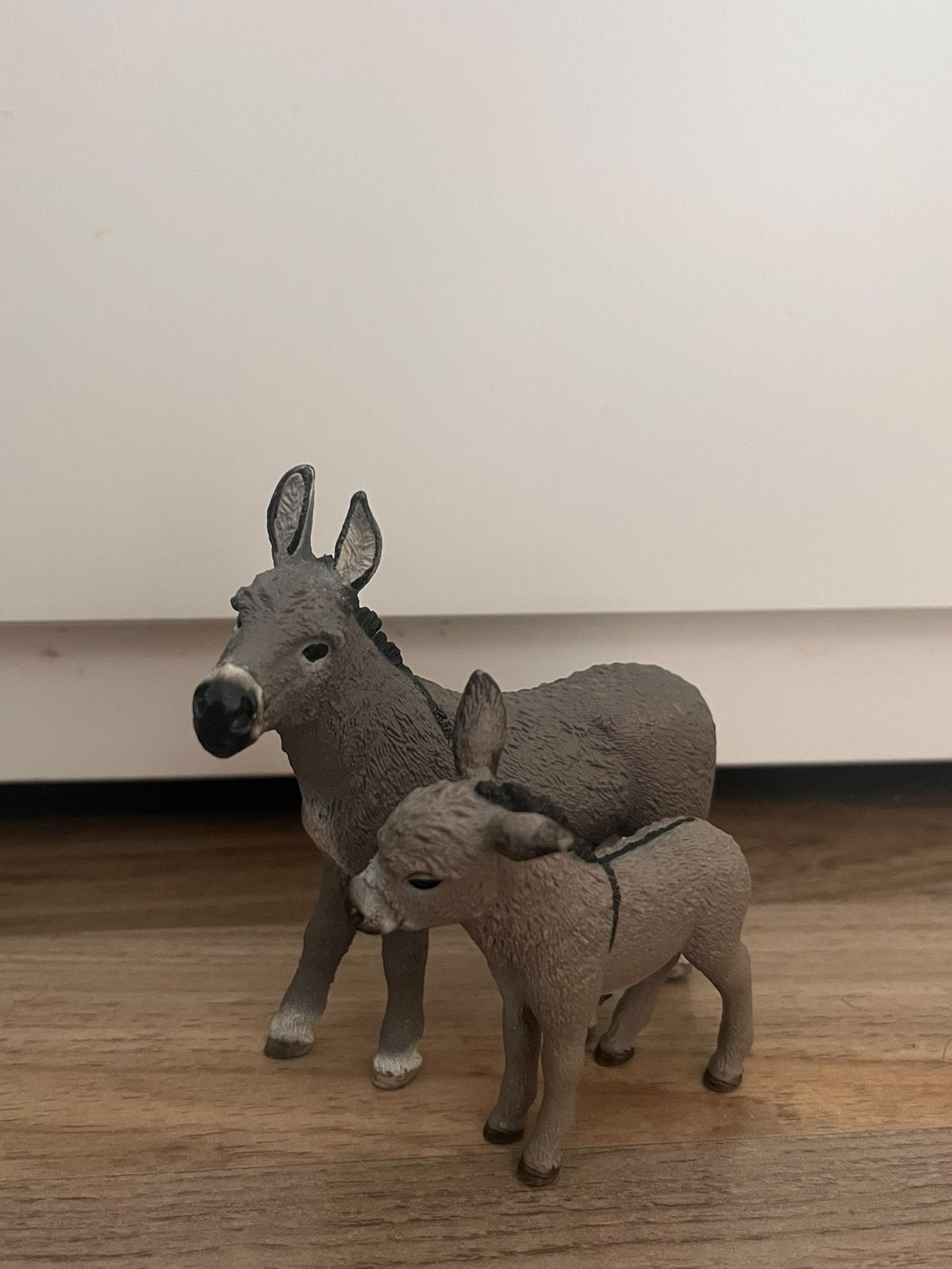 Schleich Farm World Ezel Merrie en Veulen, Ophalen, Gebruikt