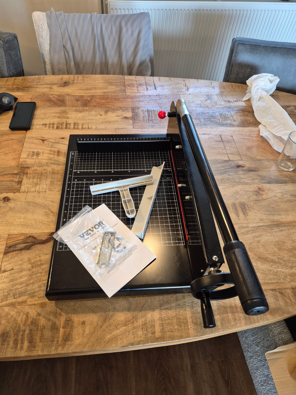 Vevor Guillotine Trimmer - Papiersnijder, Ophalen of Verzenden
