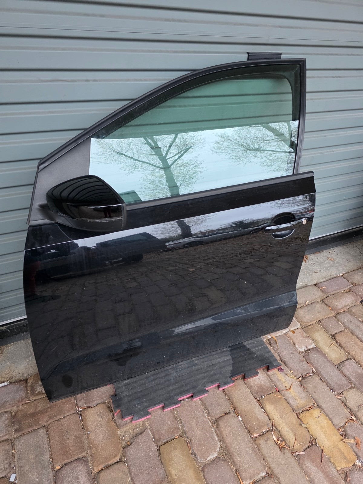Polo 6R links voor deur zwart, Auto-onderdelen, Ophalen of Verzenden, Voor, Deur