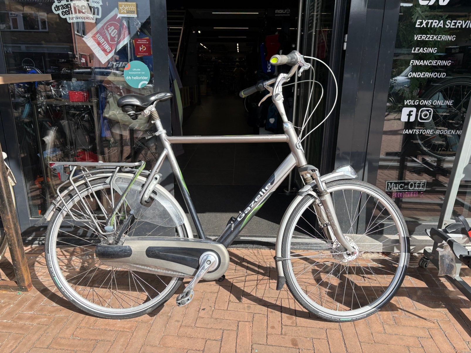 Gazelle Orange herenfiets, Ophalen, Gebruikt, Versnellingen, 65 cm of meer