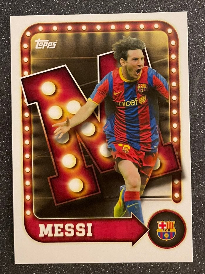 Topps FC BARCELONA 2025    M    MESSI, Verzenden, Zo goed als nieuw, Plaatje
