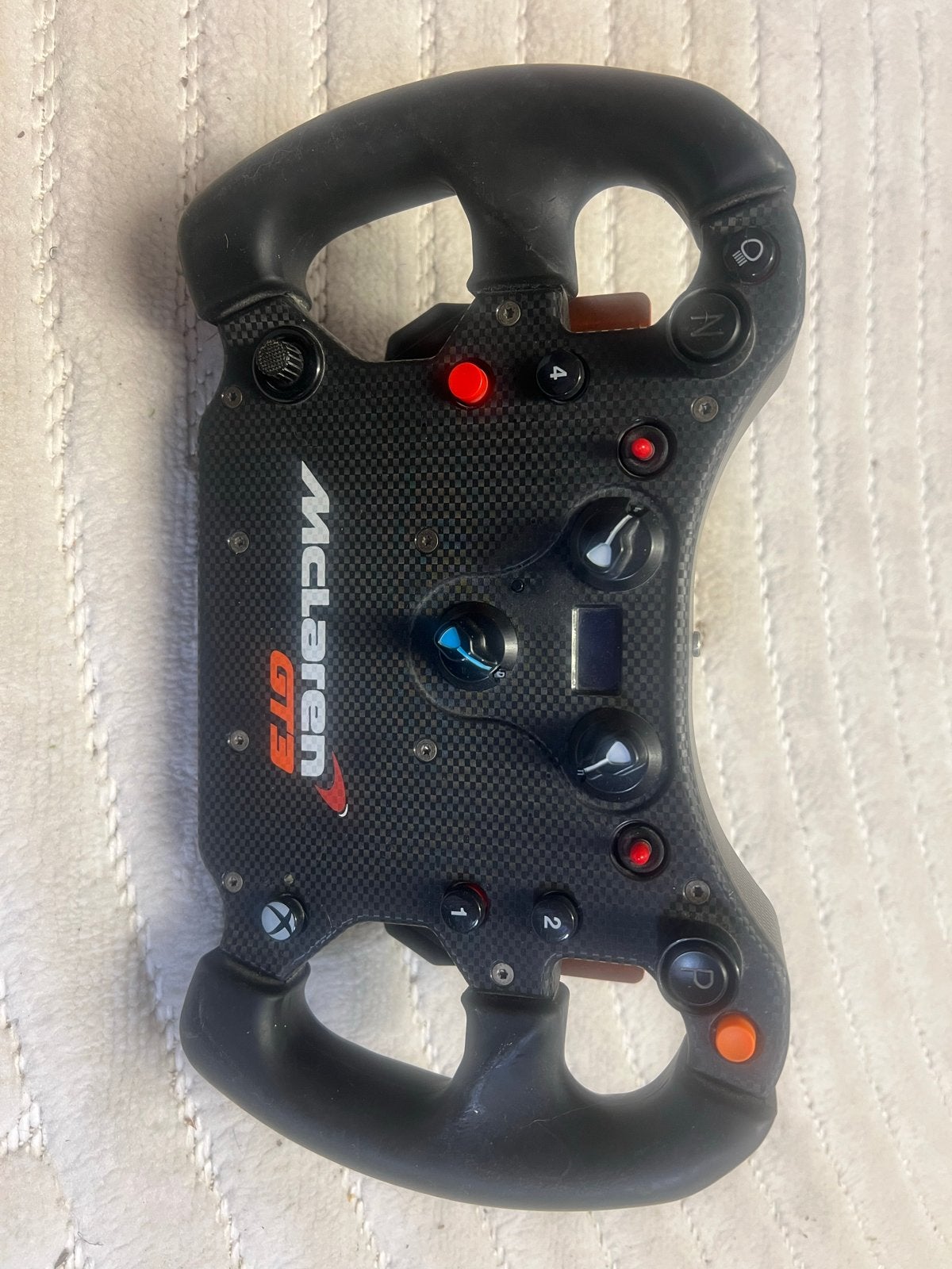 Fanatec McLaren GT3 racestuur - Goede staat, Fanatec, Ophalen of Verzenden, Gebruikt, Racestuur