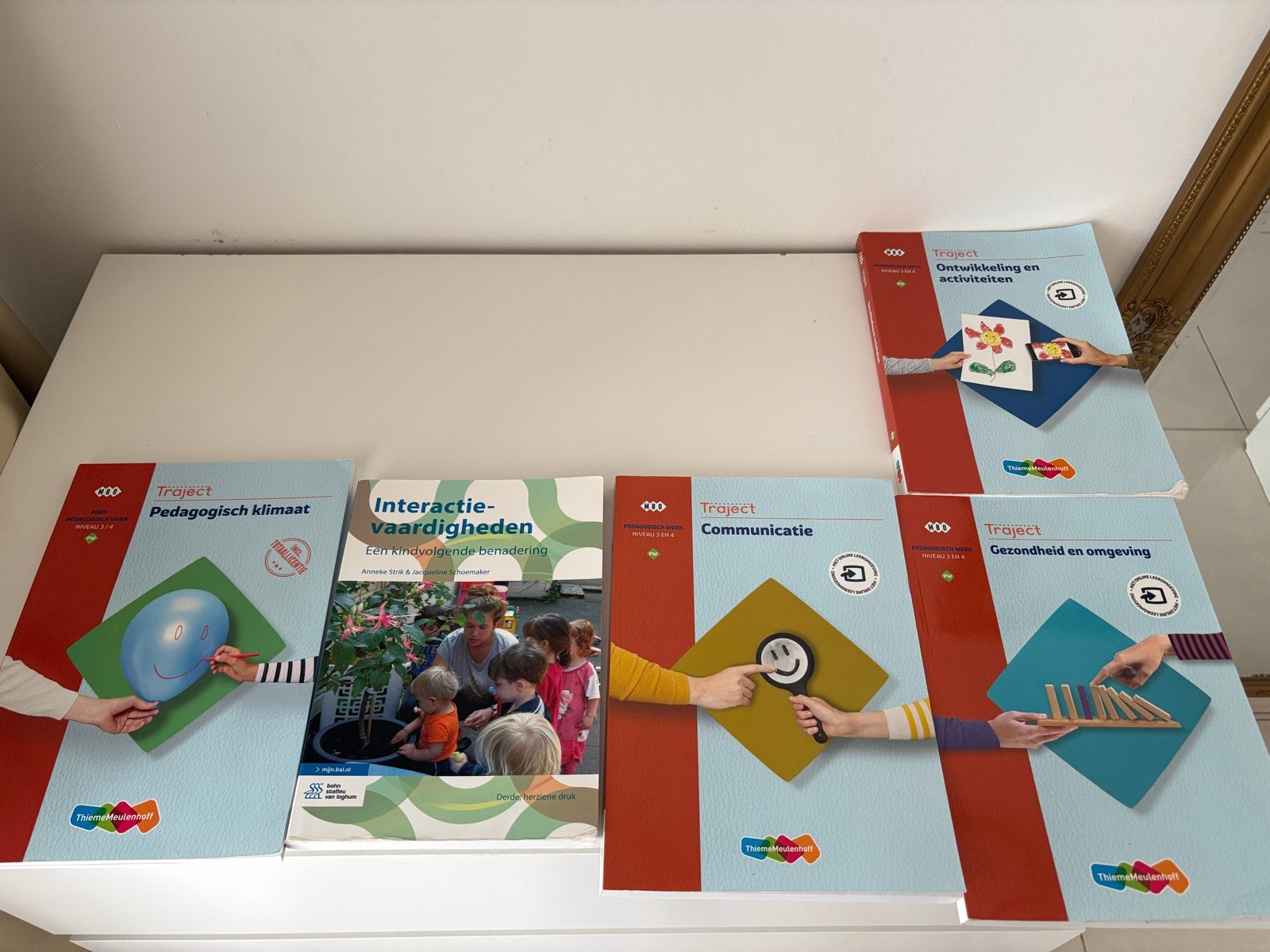 Traject MBO boeken: Pedagogisch, Communicatie, Ontwikkeling, Ophalen, Gamma, Zo goed als nieuw, MBO