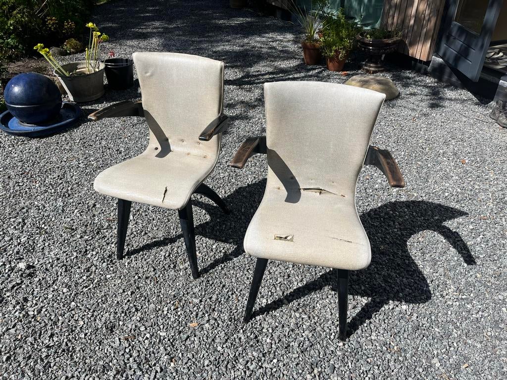GJ van Os Culemborg stoelen, Huis en Inrichting, Stoelen, Ophalen, Gebruikt, Twee, Overige kleuren