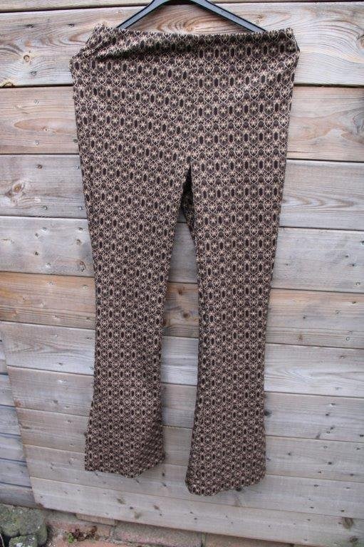 Broek NKN Nekane bruin/ beige mt 38 Vaste prijs, Maat 38/40 (M), Beige, Zo goed als nieuw, Lang
