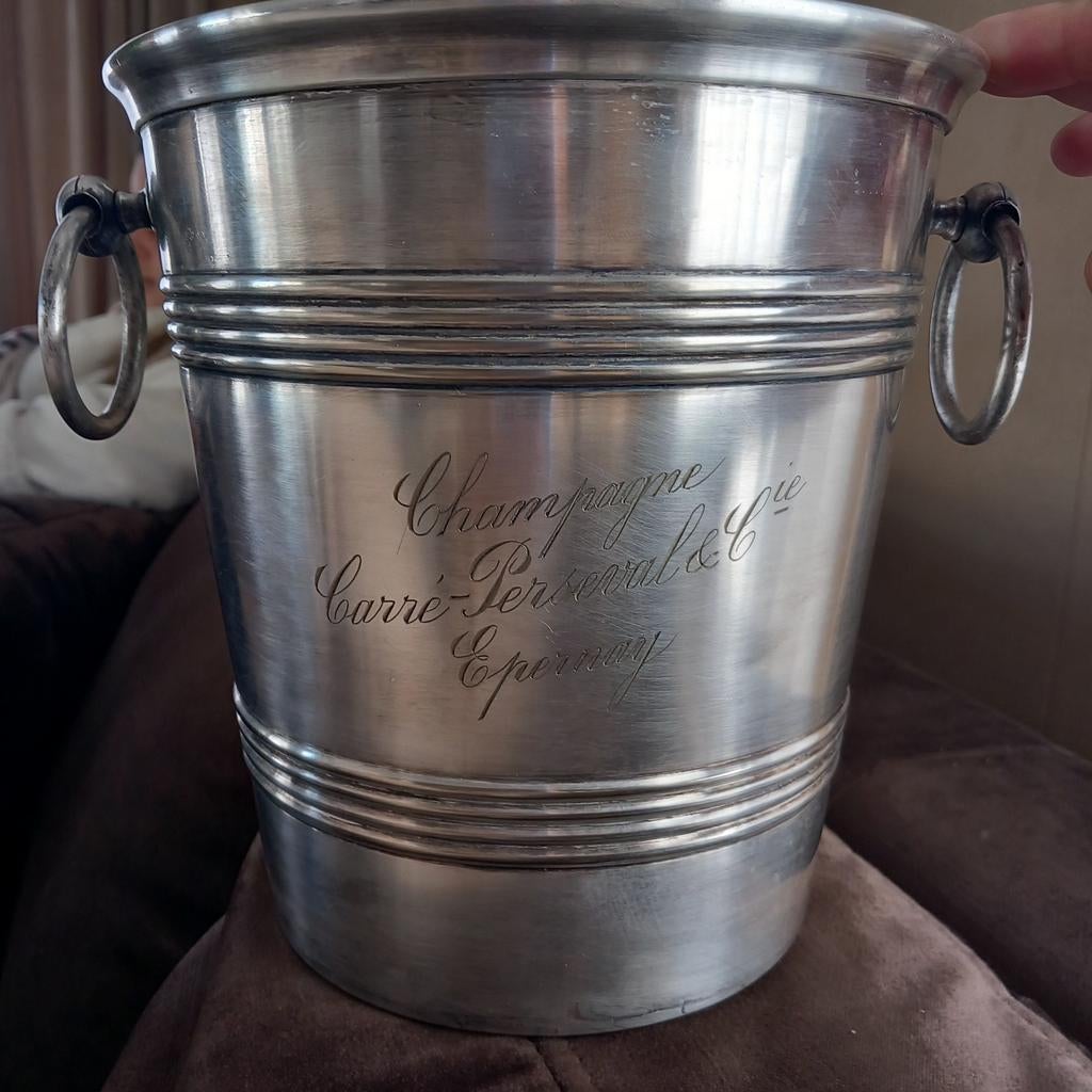 Vintage Champagnekoeler Carré-Perronval & Cie Epernay, Ophalen of Verzenden
