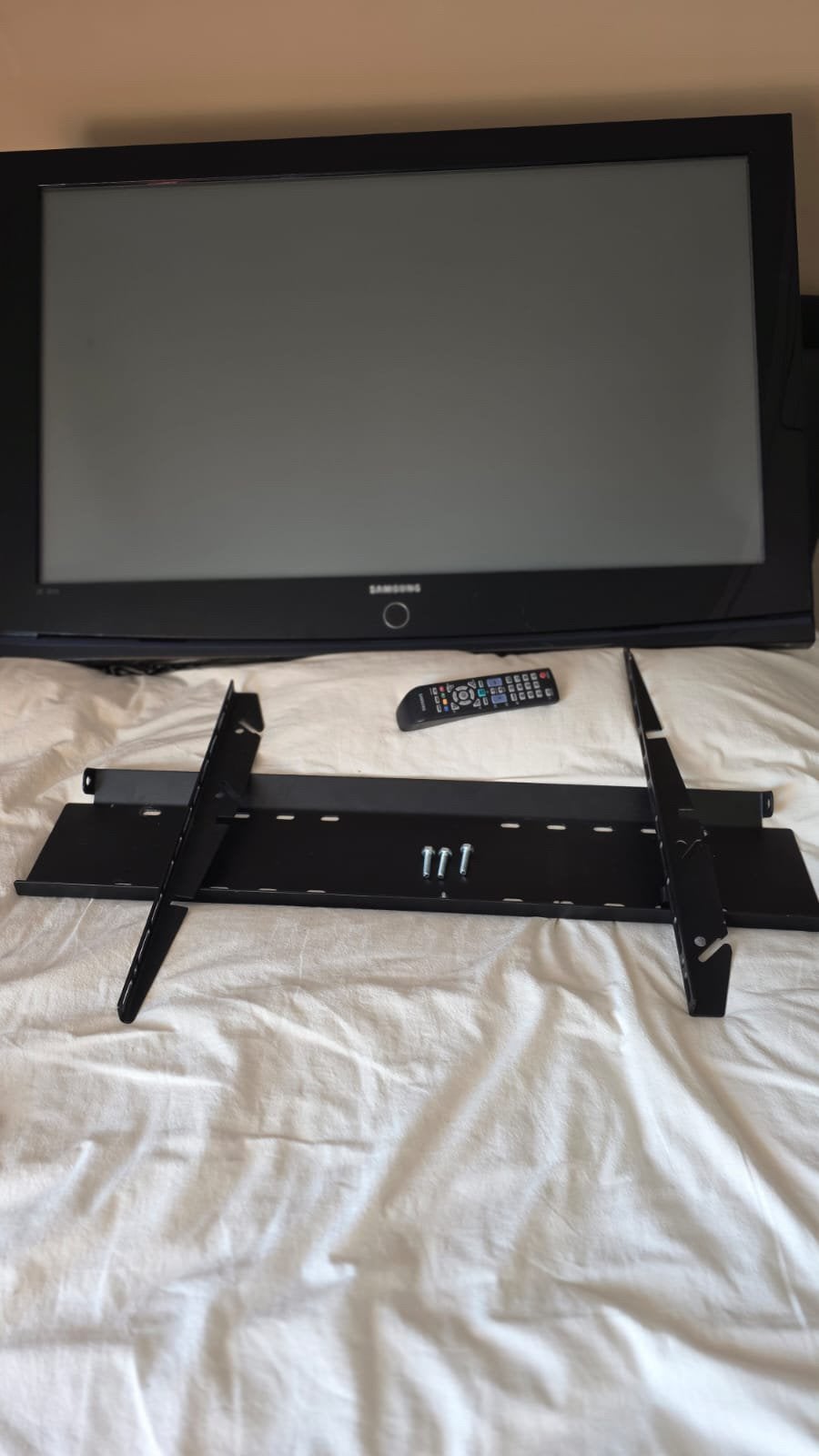 Samsung plasma tv, Audio, Tv en Foto, Televisiebeugels, Ophalen, Zo goed als nieuw