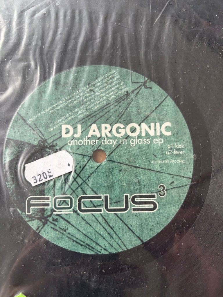 Dj argonic another day in glass ep, Verzenden, Gebruikt, 12 inch