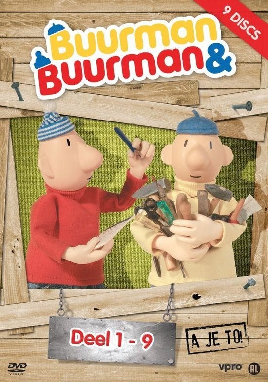 Buurman en Buurman 9 Dvd box,  Origineel en Nederlands, Alle leeftijden, Poppen, Ophalen of Verzenden, Zo goed als nieuw