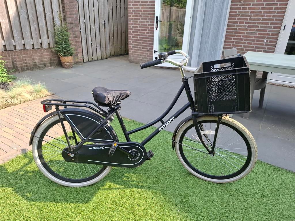 Spirit transportfiets met krat, Ophalen, Gebruikt, Spirit, Terugtraprem