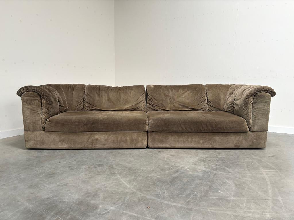 Vintage design sofa bank jaren 60 70 80 Rolf Benz, Huis en Inrichting, Banken | Bankstellen, Ophalen, 250 tot 300 cm, 75 tot 100 cm