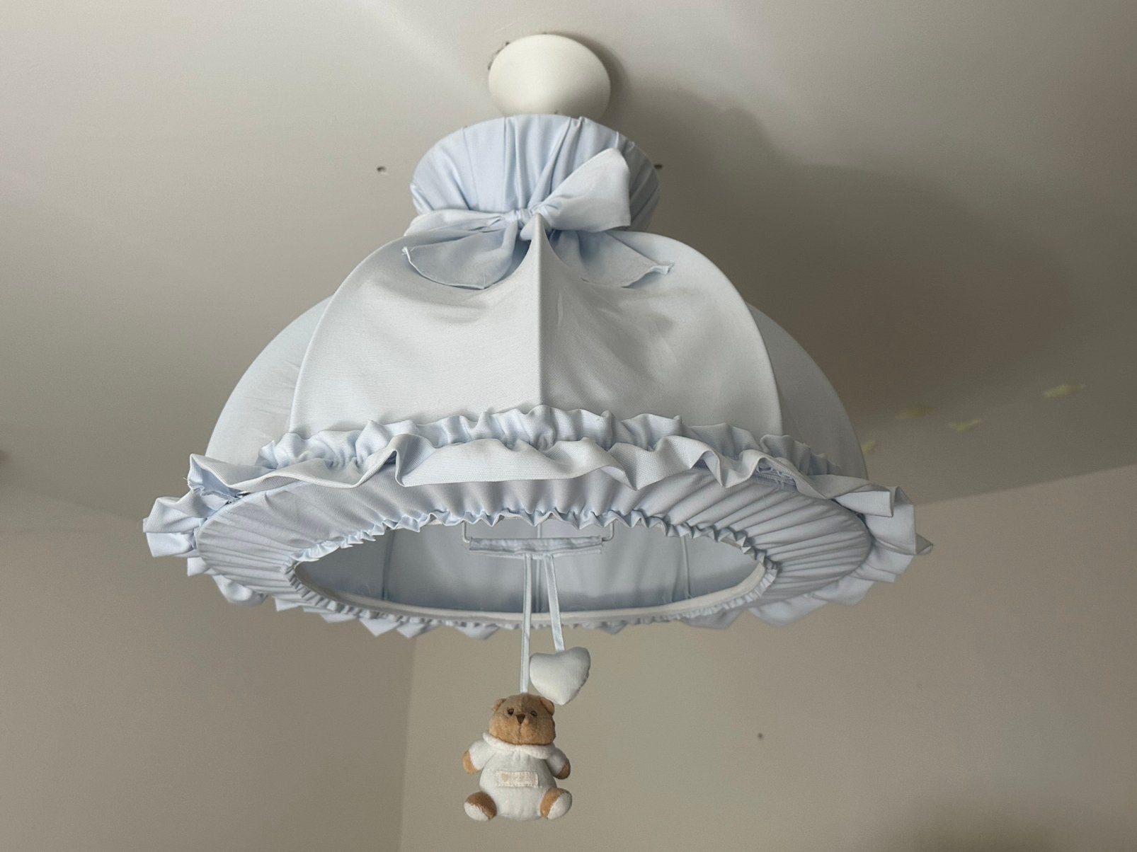 Nanan Puccio Hanglamp Blauw, Kinderen en Baby's, Ophalen, Zo goed als nieuw, Lamp