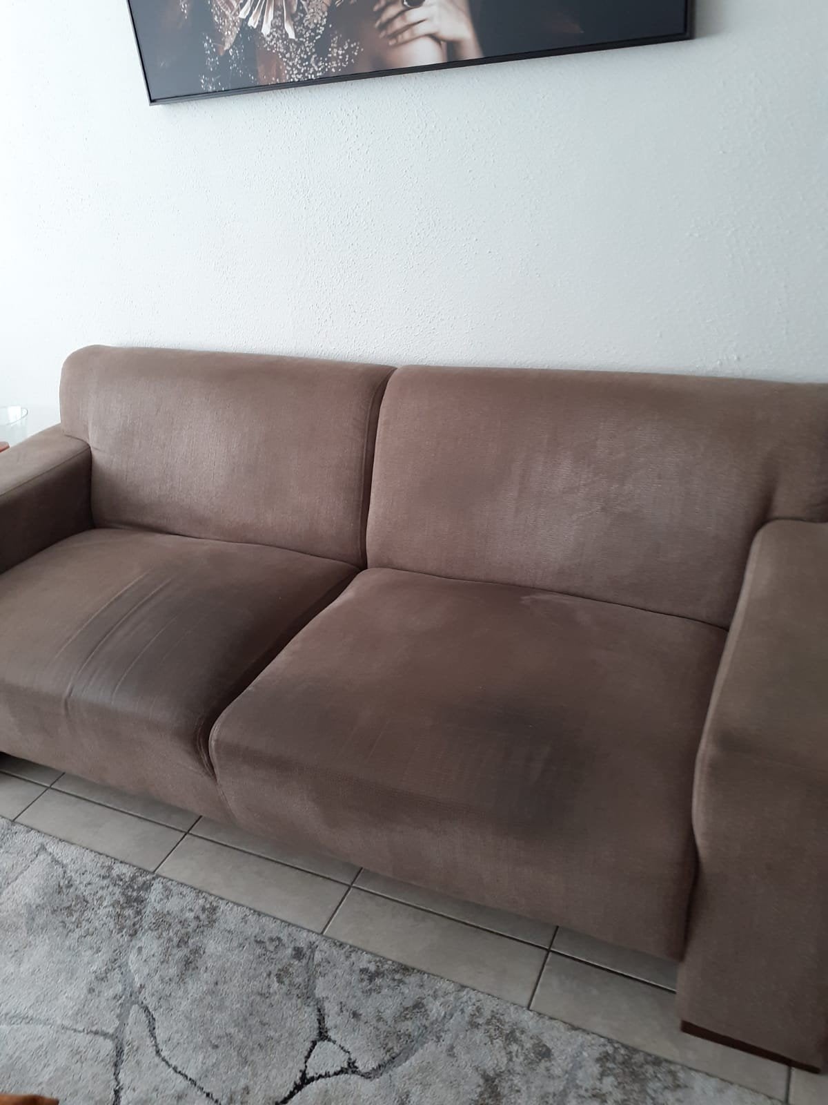 Gratis gebruikte bank af te halen, Ophalen, Gebruikt, 150 tot 200 cm, Tweepersoons