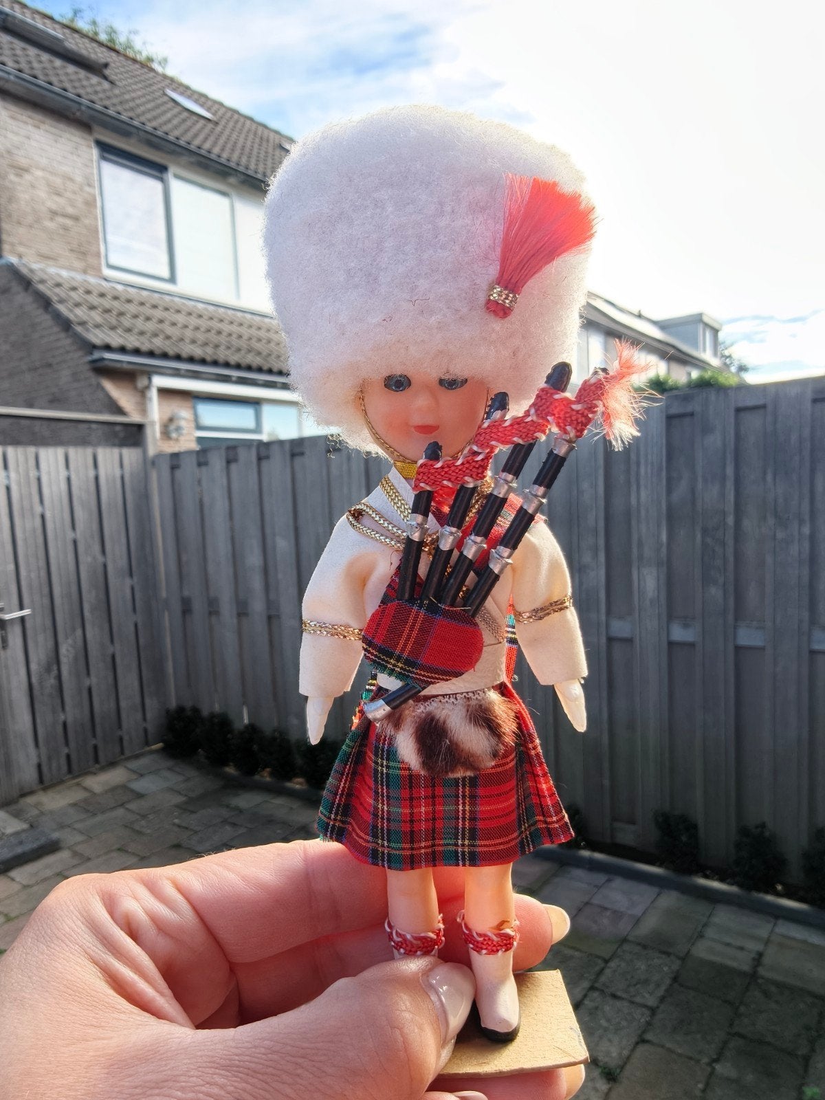 Vintage Scottish Guard Pop - Doedelzakspeler, Ophalen of Verzenden, Gebruikt, Pop