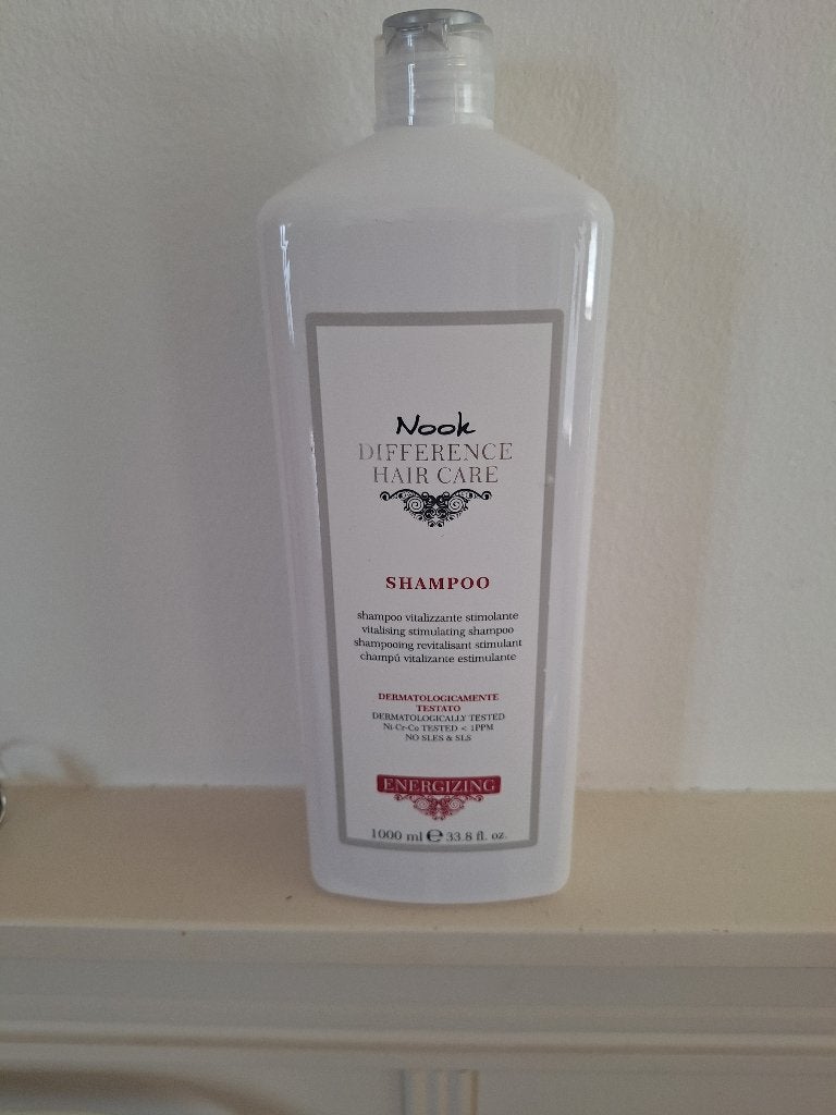 Nook Difference Haircare Energizing Shampoo 1L, Ophalen of Verzenden, Nieuw, Shampoo of Conditioner