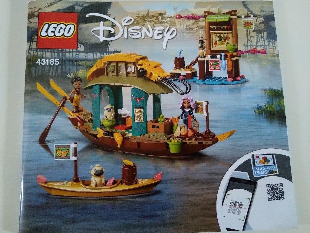 Lego Disney Princess 43185 Boun's Boot, Lego, Ophalen of Verzenden, Zo goed als nieuw, Complete set