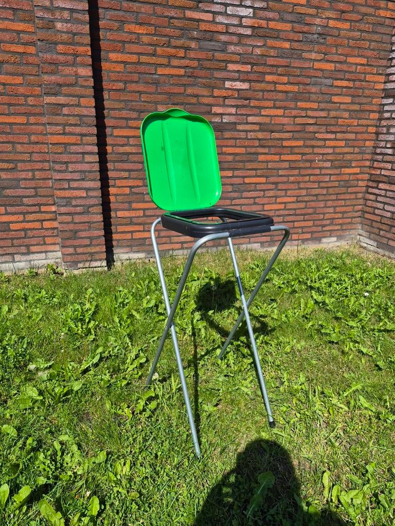 Prullenbak voor camping, Ophalen, Gebruikt