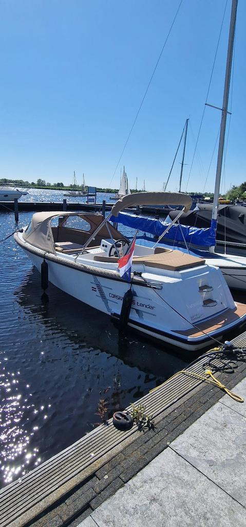 Corsiva 595 sloep, Watersport en Boten, Tot 10 pk, Binnenboordmotor, Ophalen of Verzenden, Zo goed als nieuw