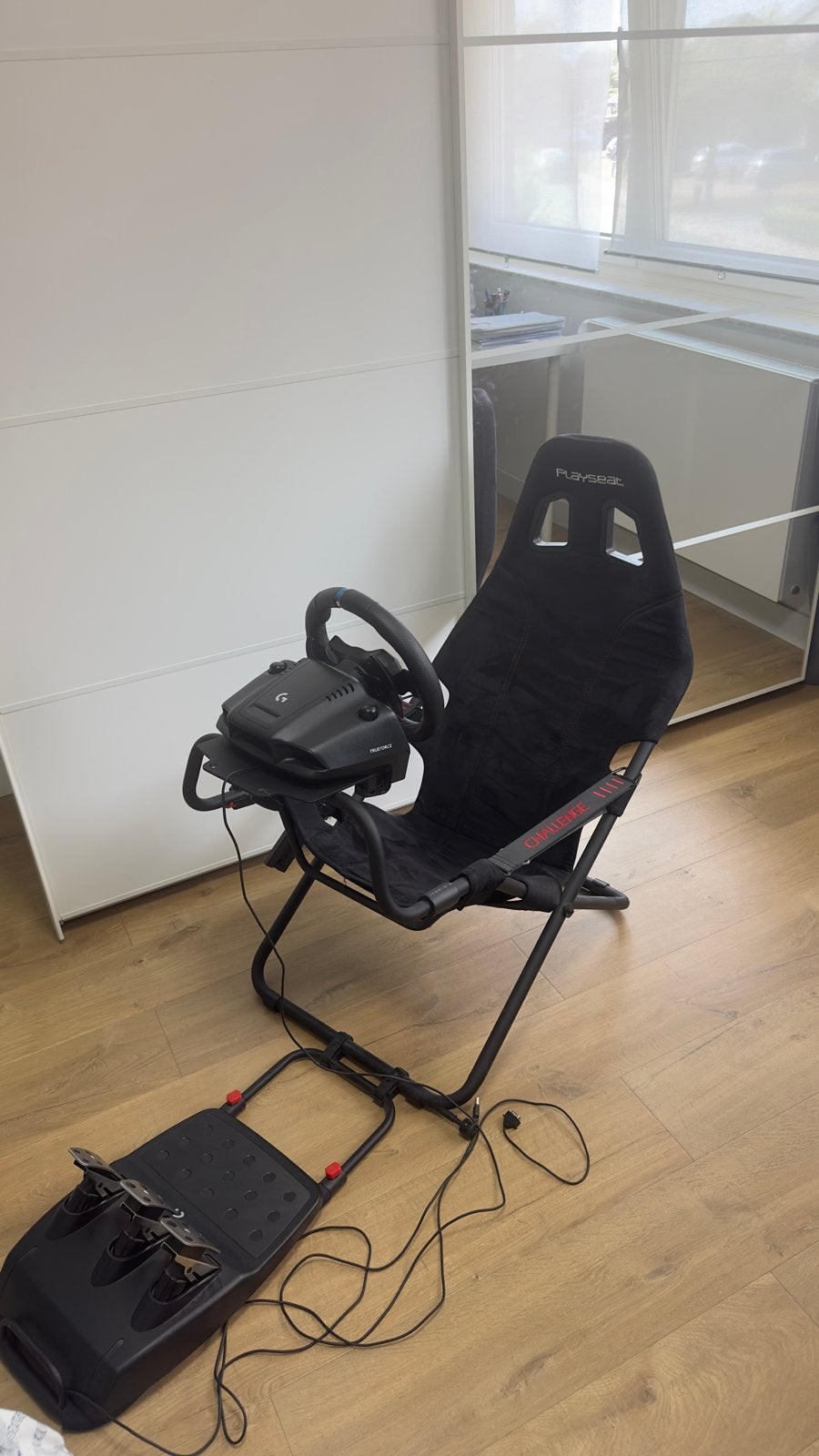 Playseat Challenge met Logitech G923 stuur en pedalen, Ophalen, Zo goed als nieuw