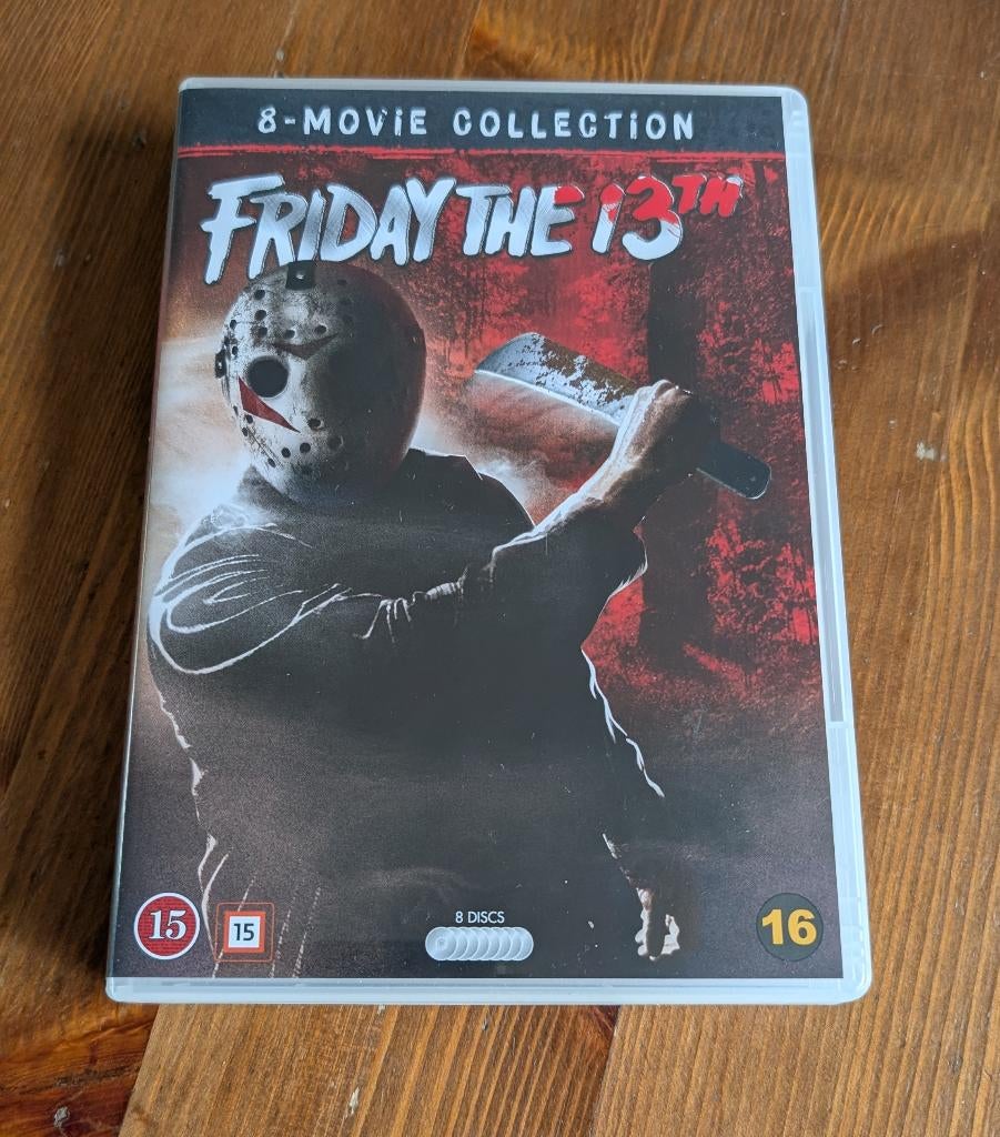 Friday the 13th 8-Movie Collection, Vanaf 16 jaar, Verzenden, Zo goed als nieuw, Slasher