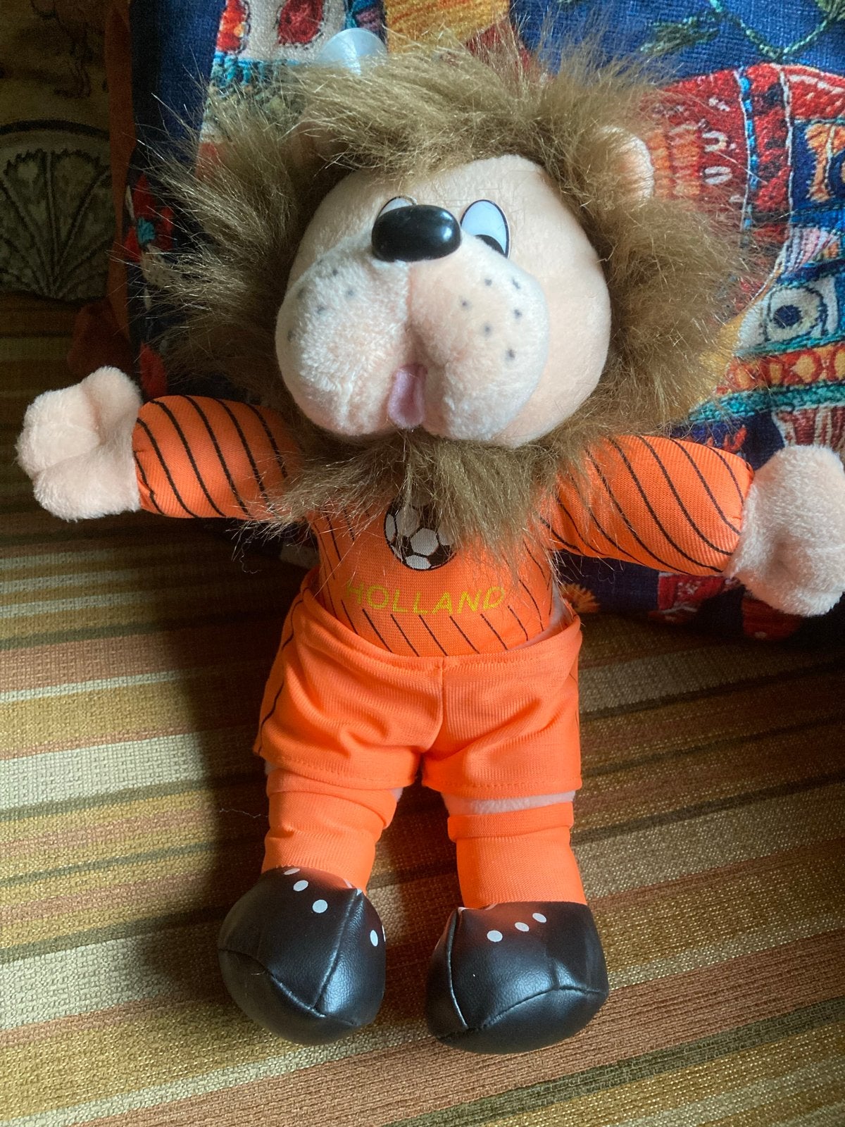 Oranje Leeuw knuffel Holland voor de voetbal fan, Kinderen en Baby's, Speelgoed | Knuffels en Pluche, Oranje, Gebruikt, Overige merken