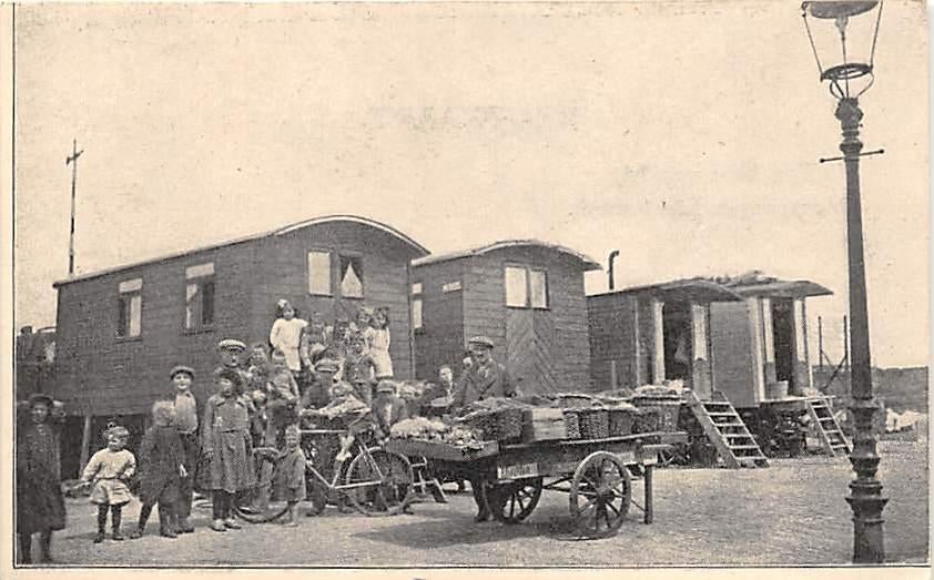 W986 Woonwagen Liefdewerk Zigeuner Roma Sinti Groenteboer, Ophalen of Verzenden, Noord-Brabant