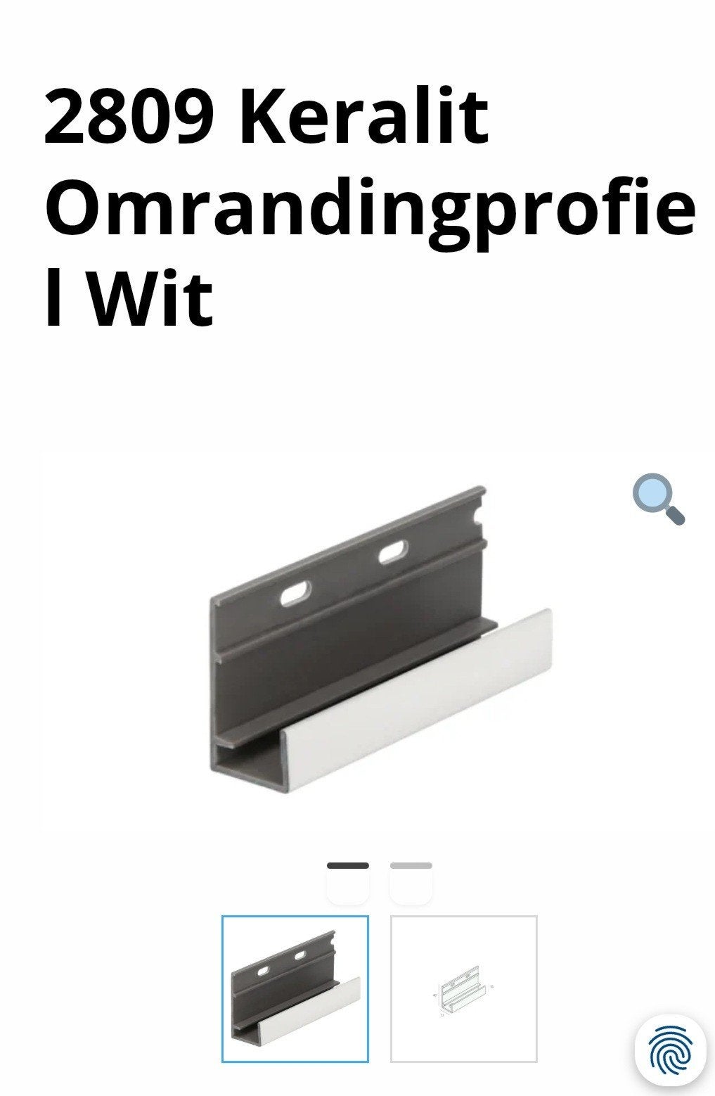 Keralit Profielen verschillende type en kleuren, Ophalen of Verzenden, Nieuw, Overige materialen