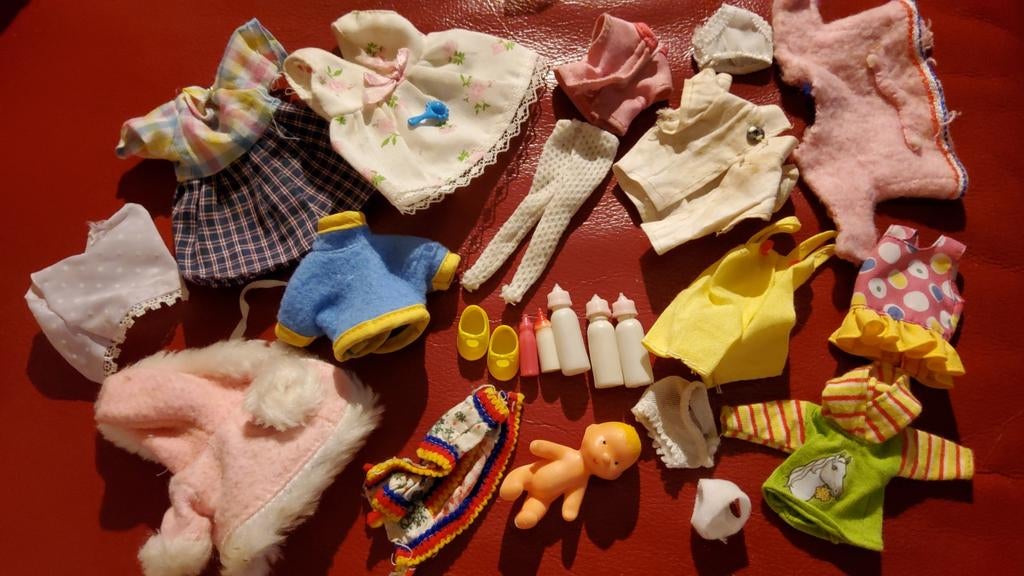 Vintage Barbie Mattel Shelly Tod en andere Tienerpop outfits, Ophalen of Verzenden, Fashion Doll