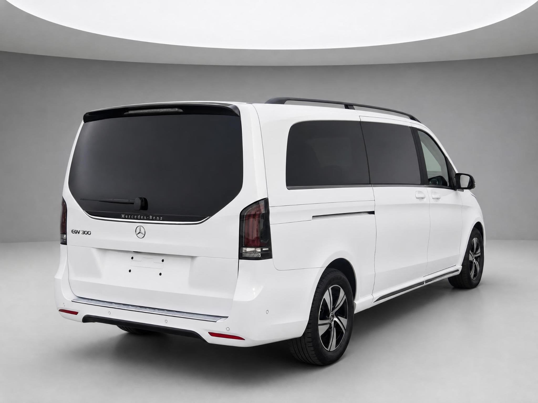 Mercedes-Benz EQV 300 L3 90 kWh | Burmester | Rijassistentie, Auto's, Bestelauto's, Gebruikt, Zwart, Automatische klimaatregeling