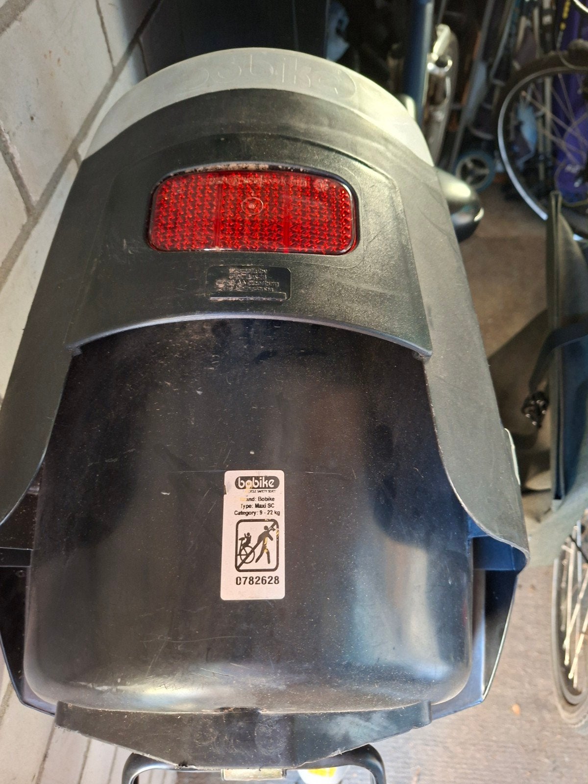 Bobike achterzitje voor fiets - Gebruikt, Ophalen, Achterzitje, 9 t/m 18 kg, Bobike