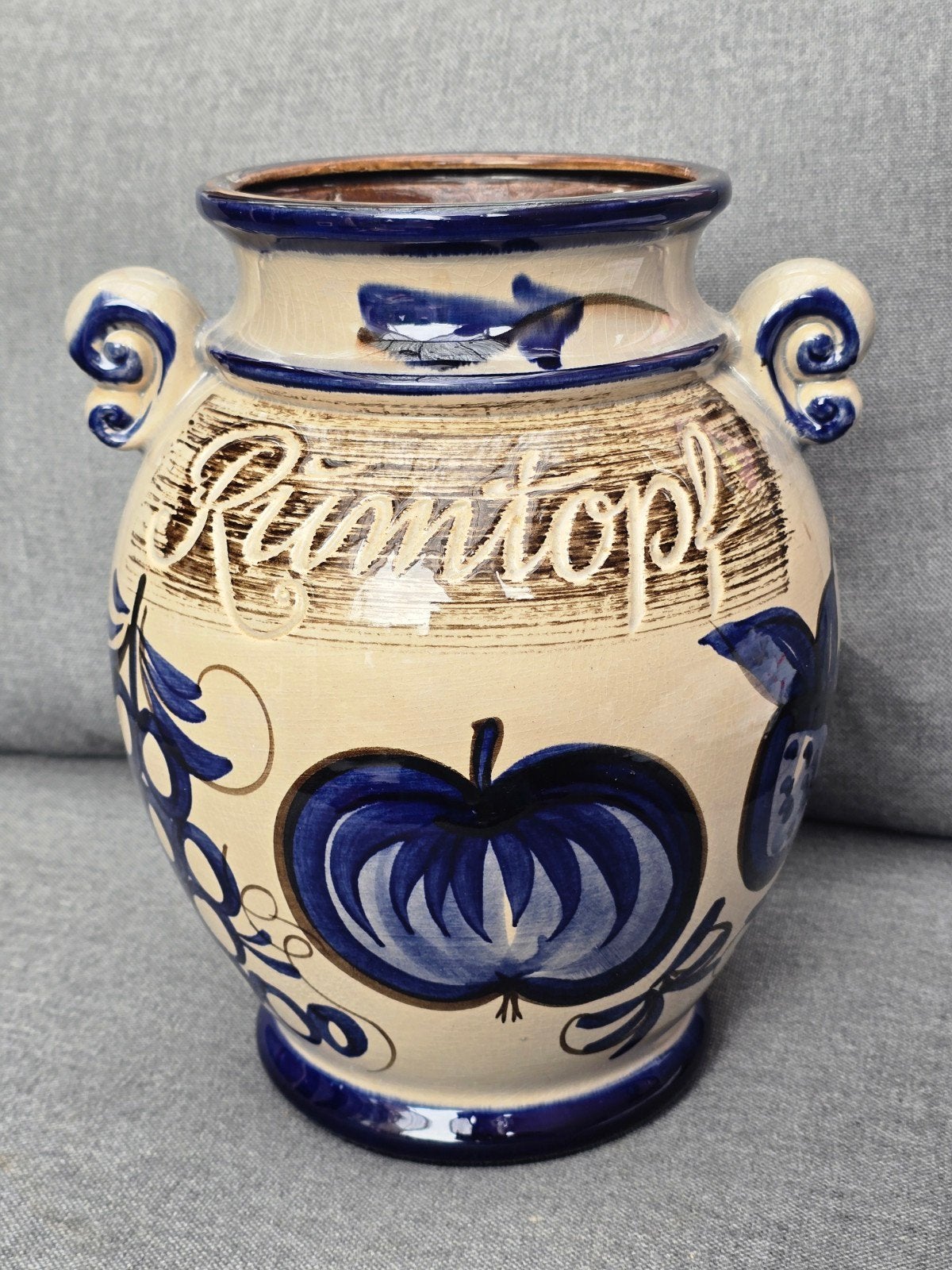 Vintage W. Germany vaas - zonder deksel, Ophalen