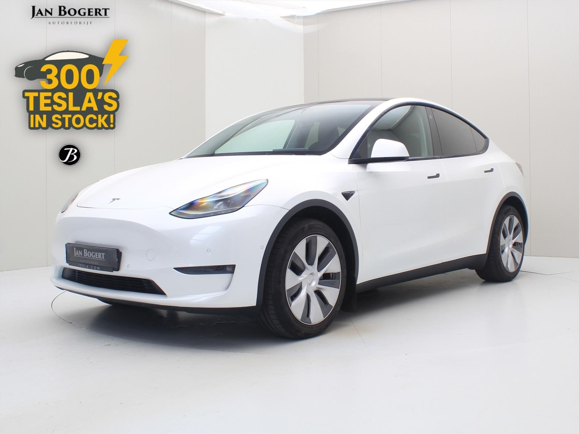 Tesla Model Y Long Range AWD 75kWh 351pk 93.2% SoH [ TREKHAA, Automaat, Gebruikt, Zwart, Wit