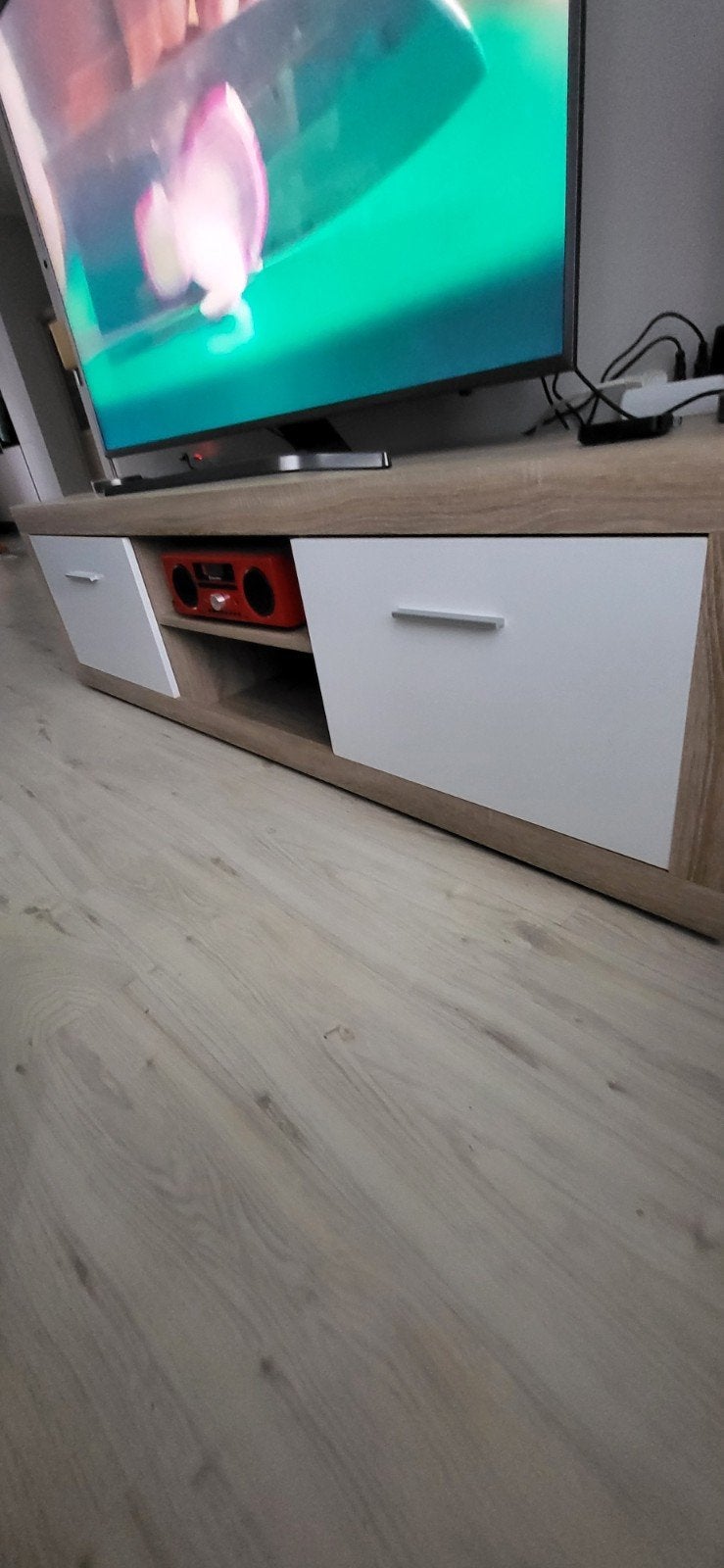 Tv/audiokast, Ophalen, 150 tot 200 cm, Zo goed als nieuw, Minder dan 100 cm
