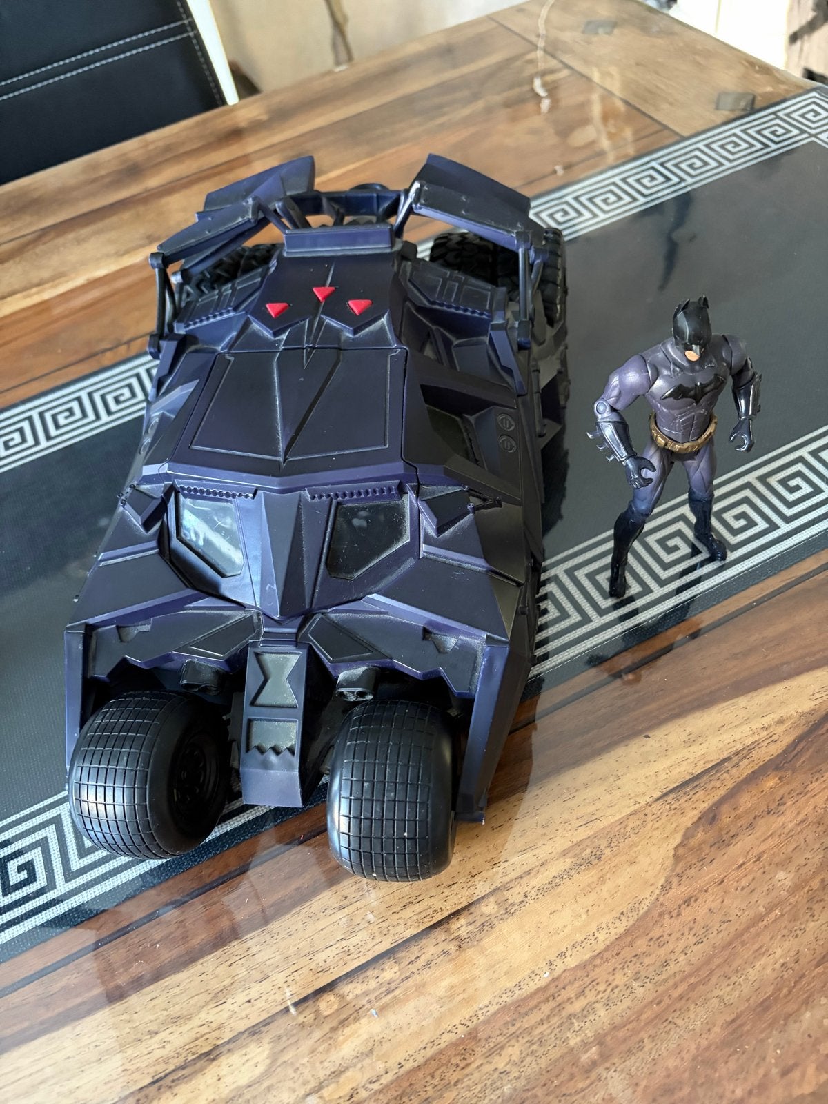 Batman Begins Tumbler Batmobile met Licht & Geluid, Ophalen of Verzenden, Gebruikt
