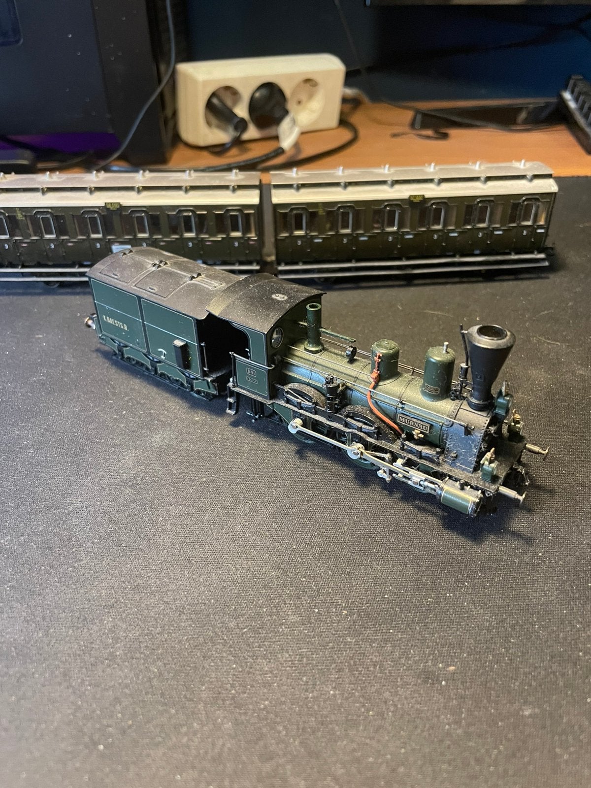Markin trein en rails, Ophalen of Verzenden, Gebruikt, 1:50 tot 1:144