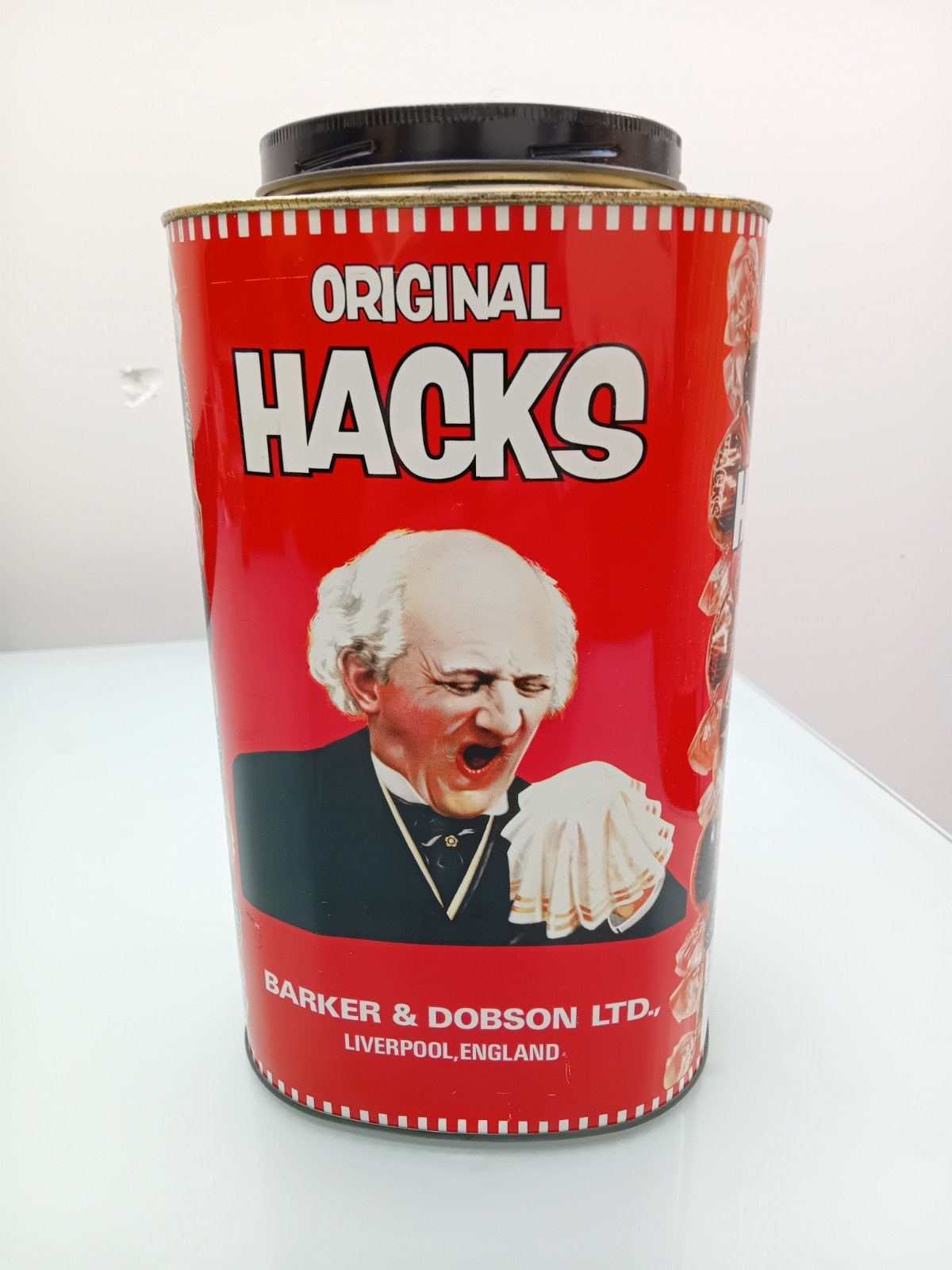 Original Hacks, Barkers & Dobson, Liverpool blik, Verzamelen, Blikken, Ophalen of Verzenden, Gebruikt, Overige